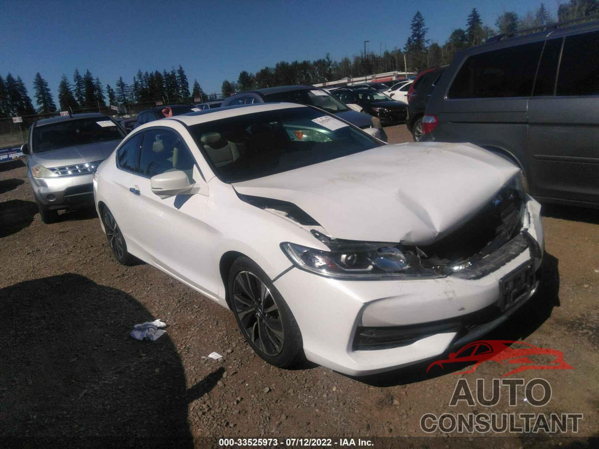 HONDA ACCORD COUPE 2016 - 1HGCT1B85GA005861