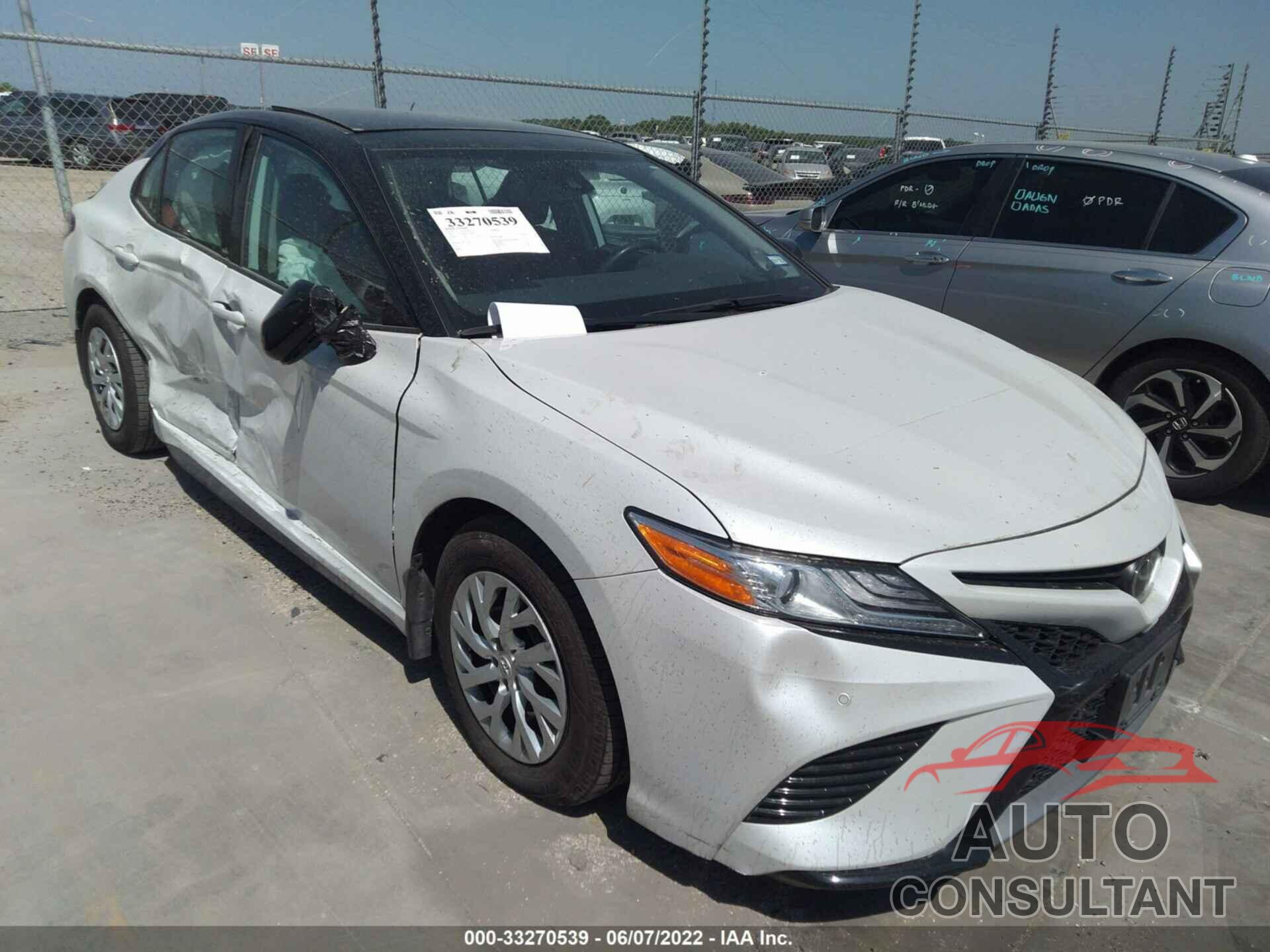 TOYOTA CAMRY 2020 - 4T1KZ1AKXLU034587