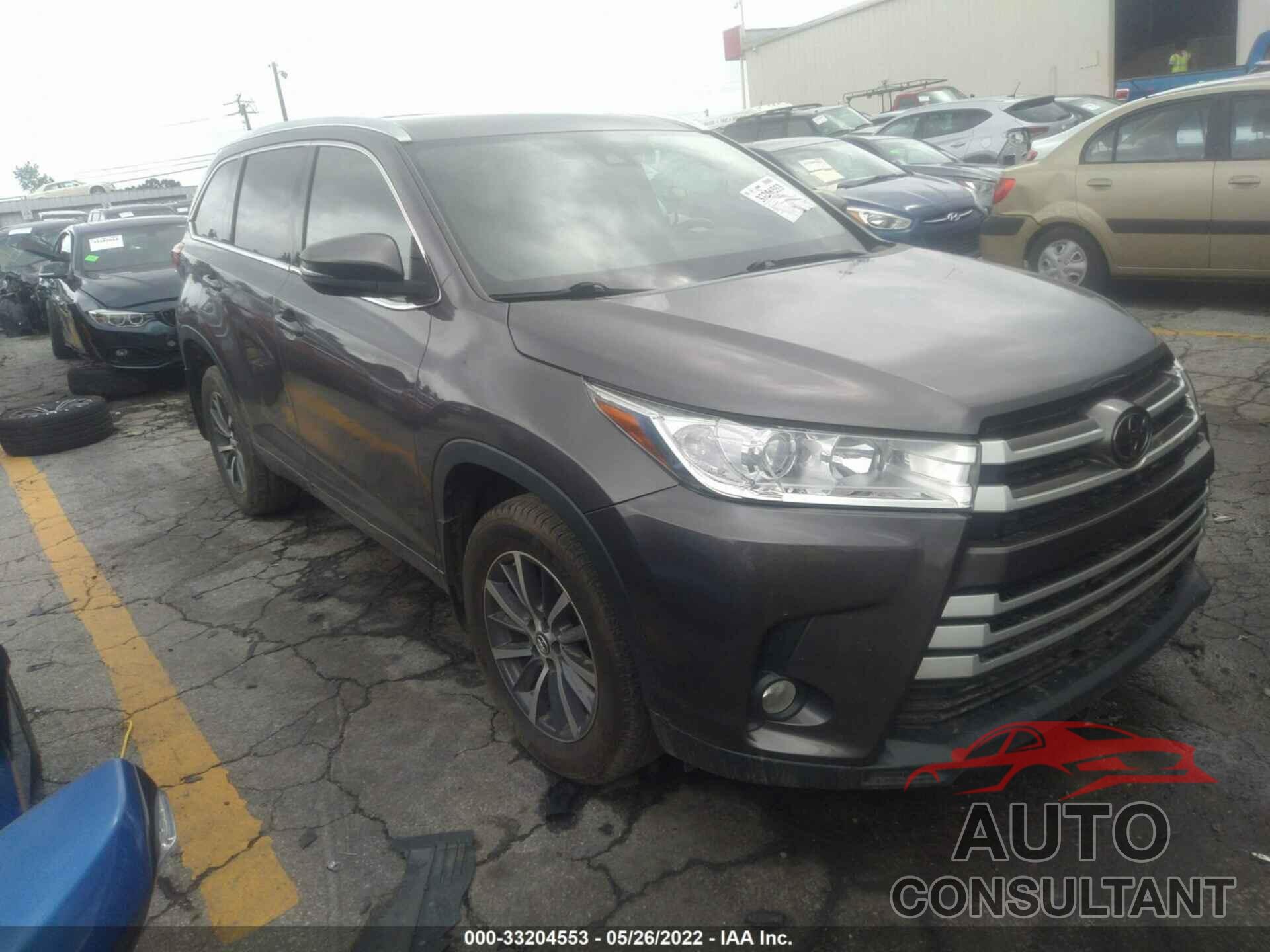 TOYOTA HIGHLANDER 2017 - 5TDJZRFH7HS396156