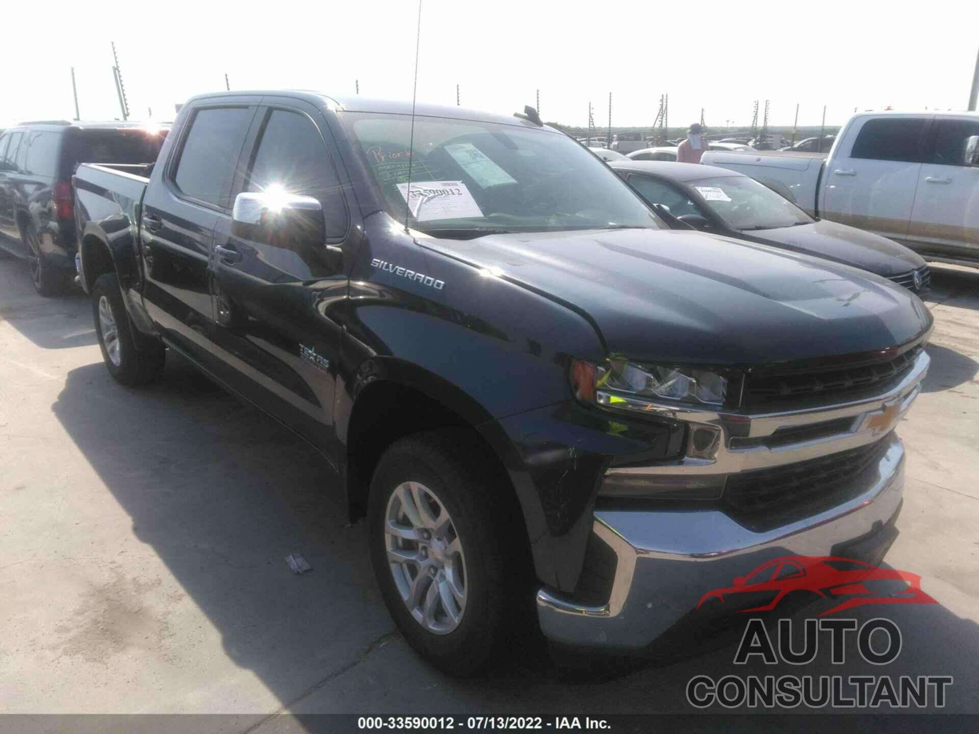 CHEVROLET SILVERADO 1500 2021 - 1GCPWCED3MZ167402