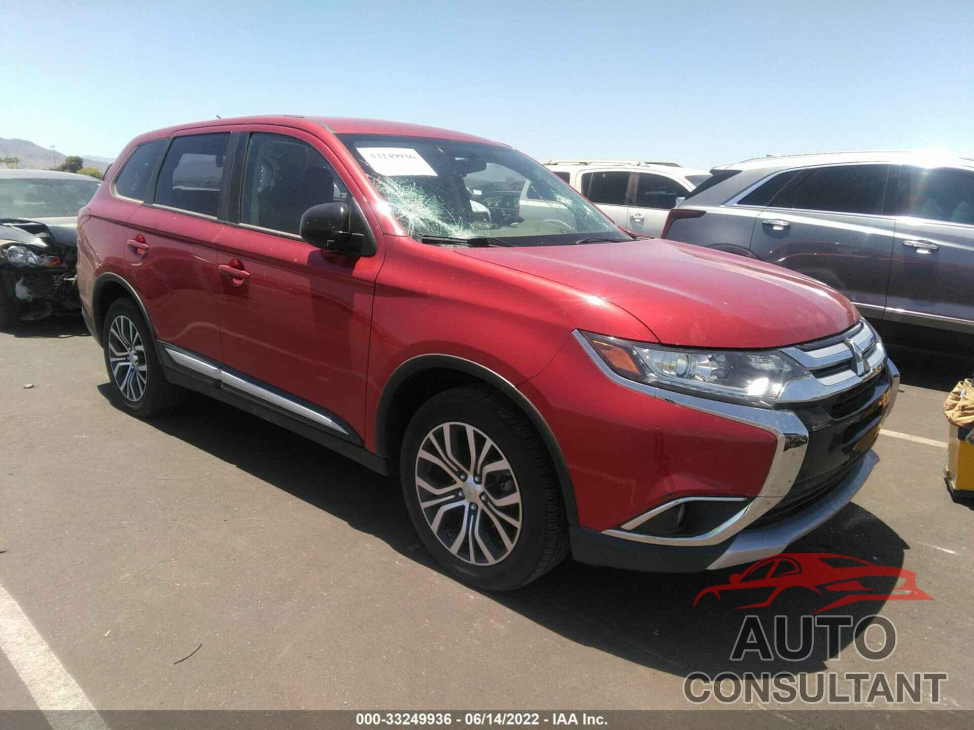 MITSUBISHI OUTLANDER 2016 - JA4AD2A39GZ065040