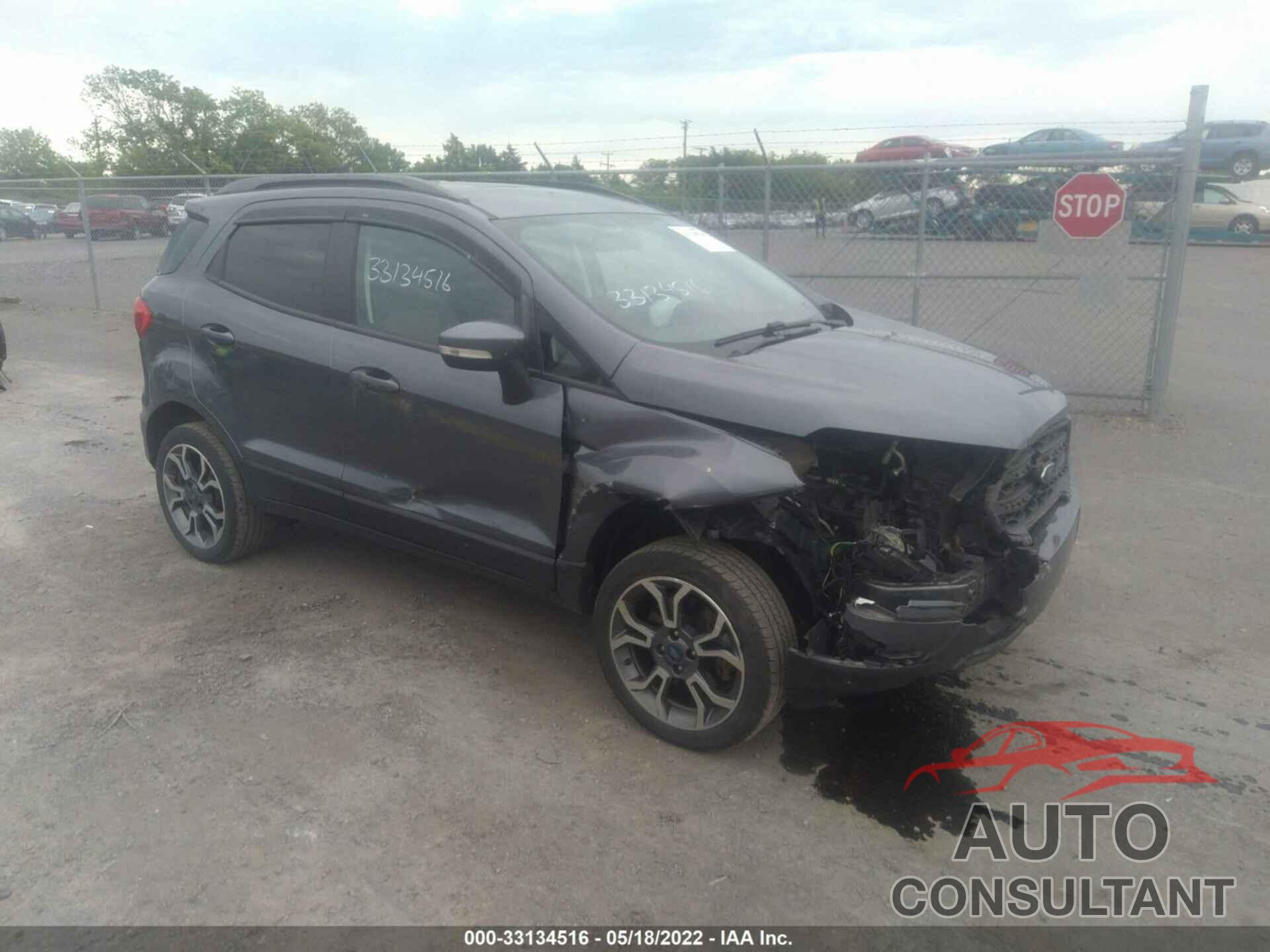 FORD ECOSPORT 2018 - MAJ6P1UL1JC217840