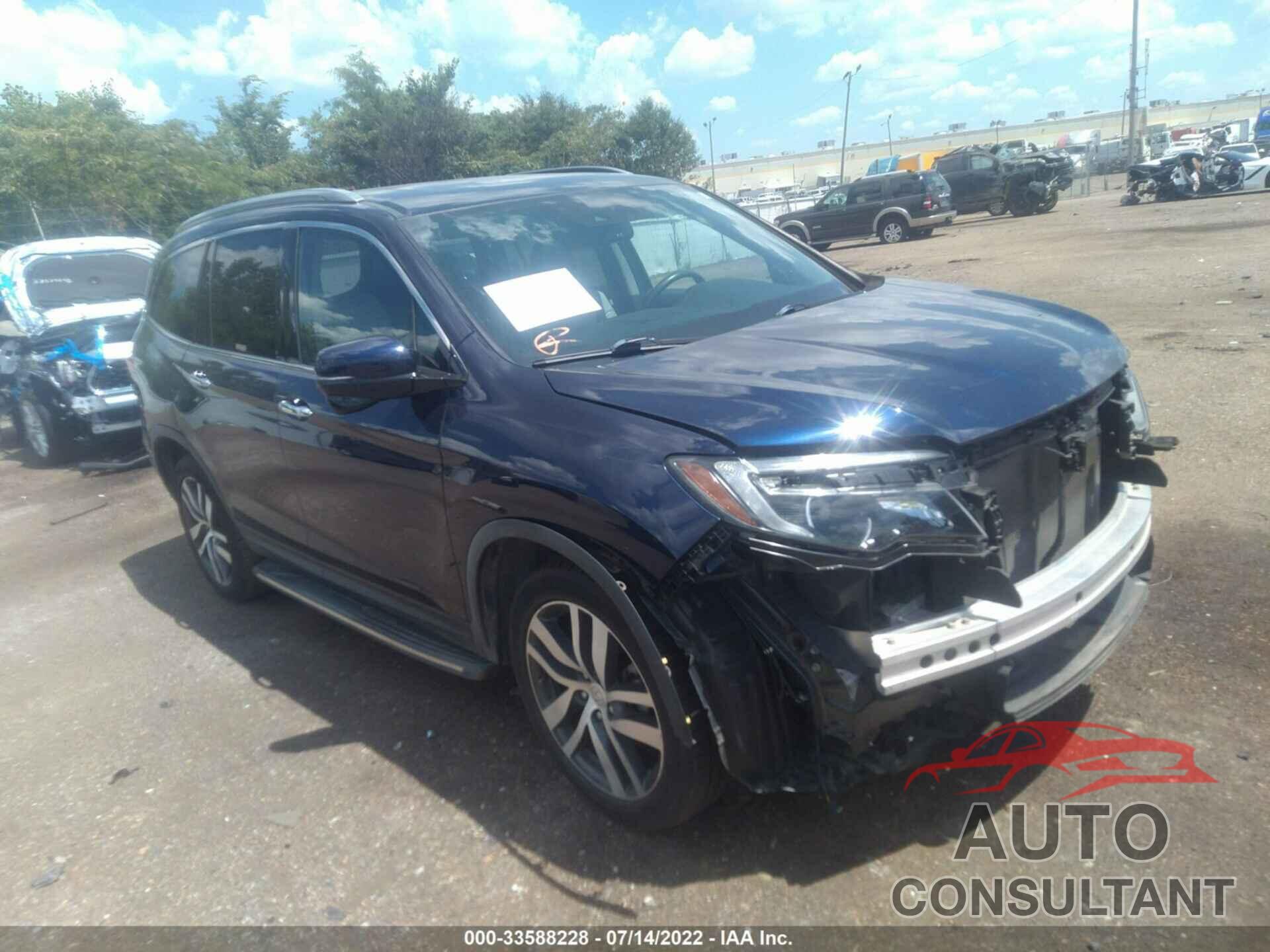 HONDA PILOT 2016 - 5FNYF5H99GB058251