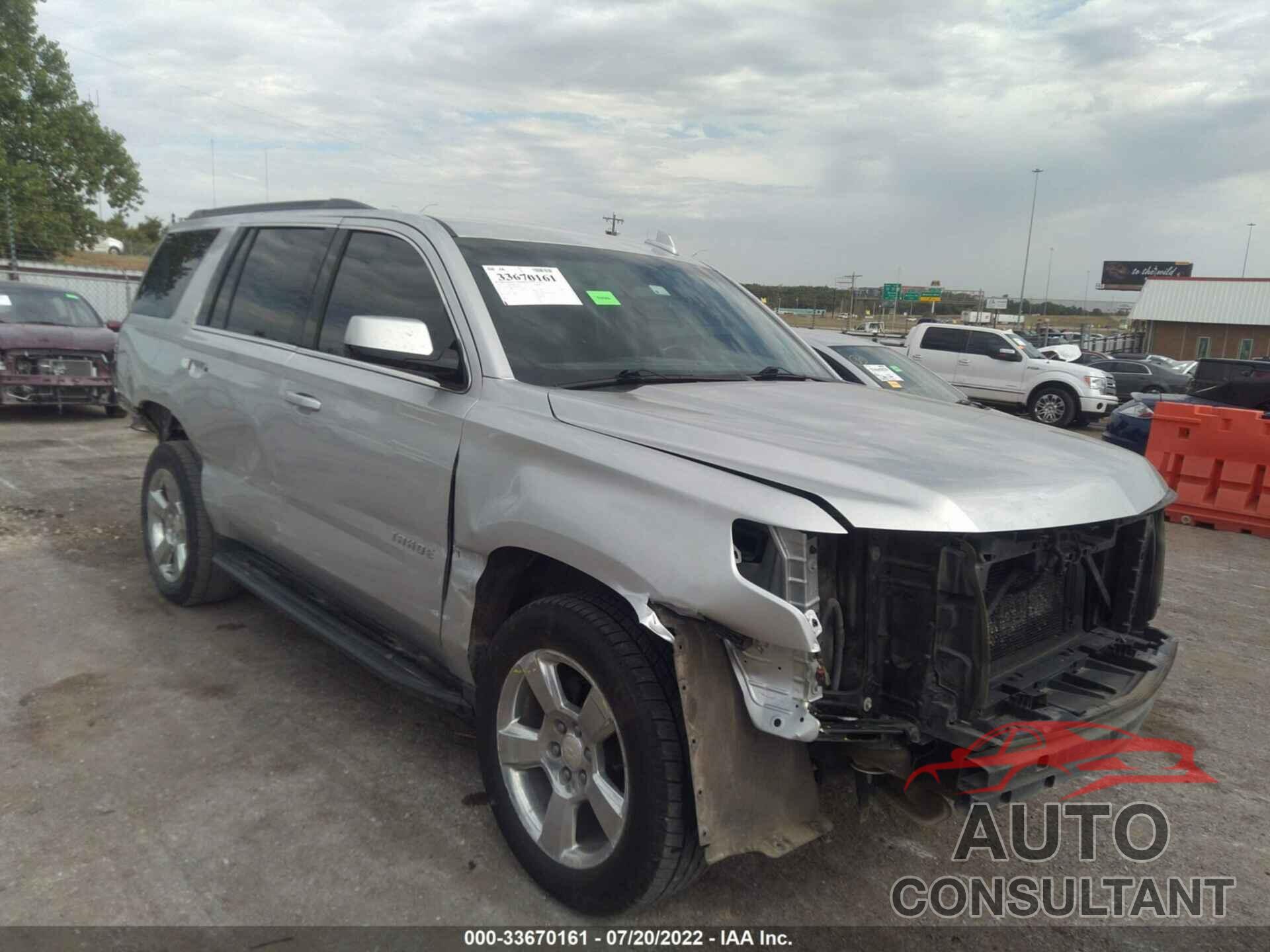 CHEVROLET TAHOE 2016 - 1GNSCAKC0GR338895