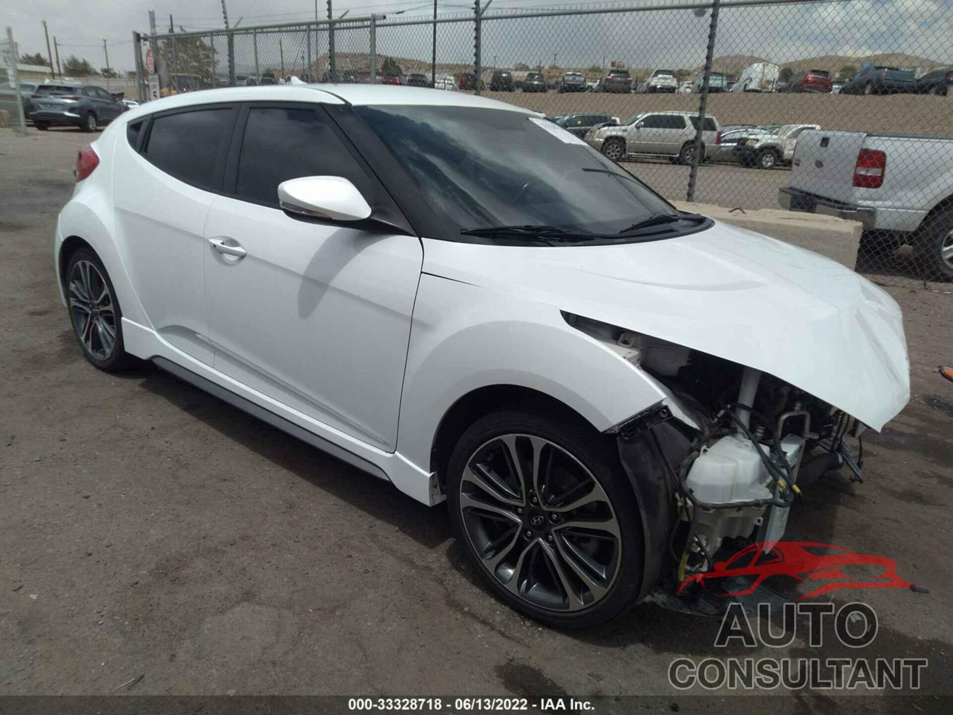 HYUNDAI VELOSTER 2016 - KMHTC6AE8GU268228