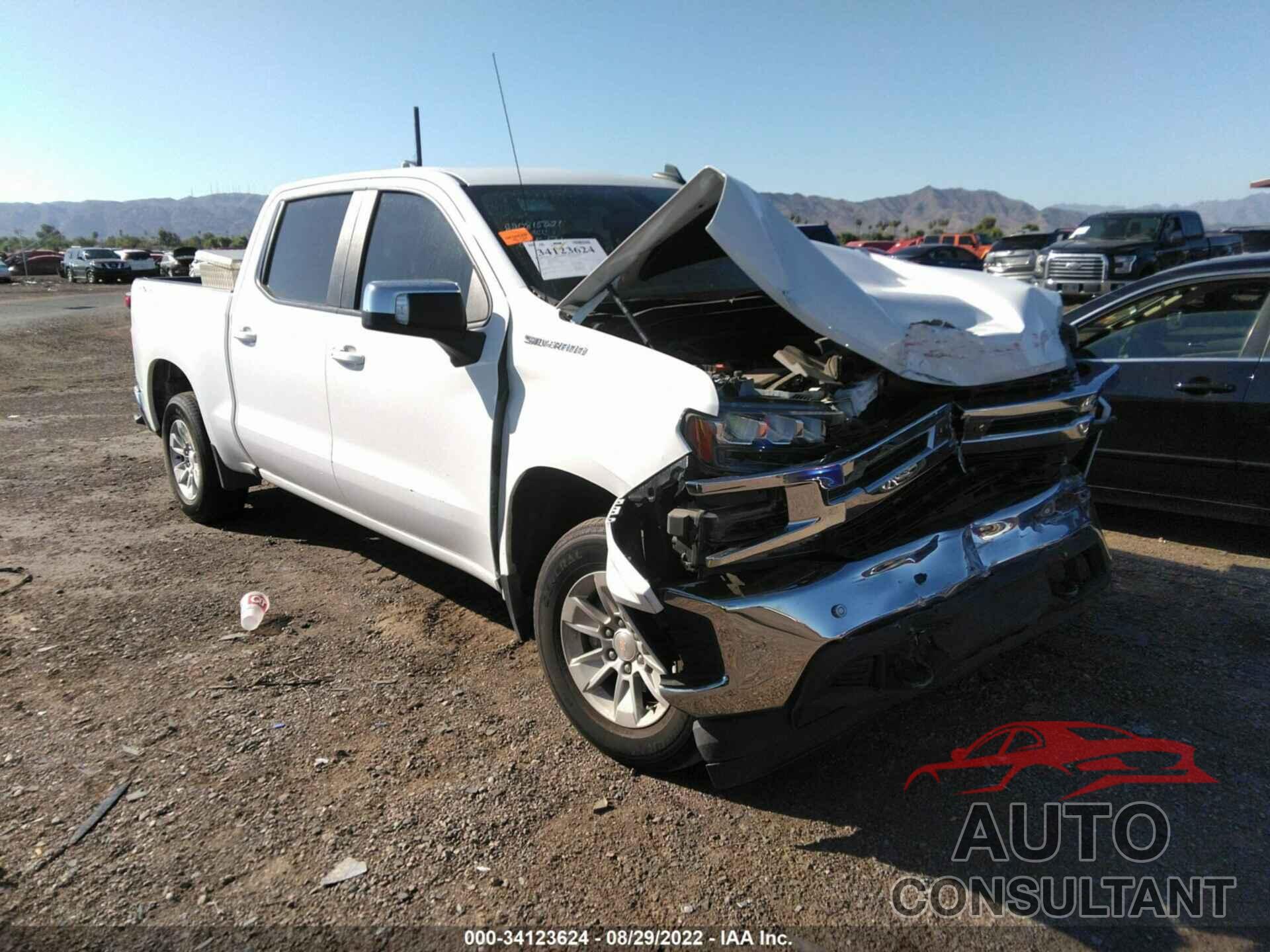 CHEVROLET SILVERADO 1500 2021 - 3GCUYDET9MG287330
