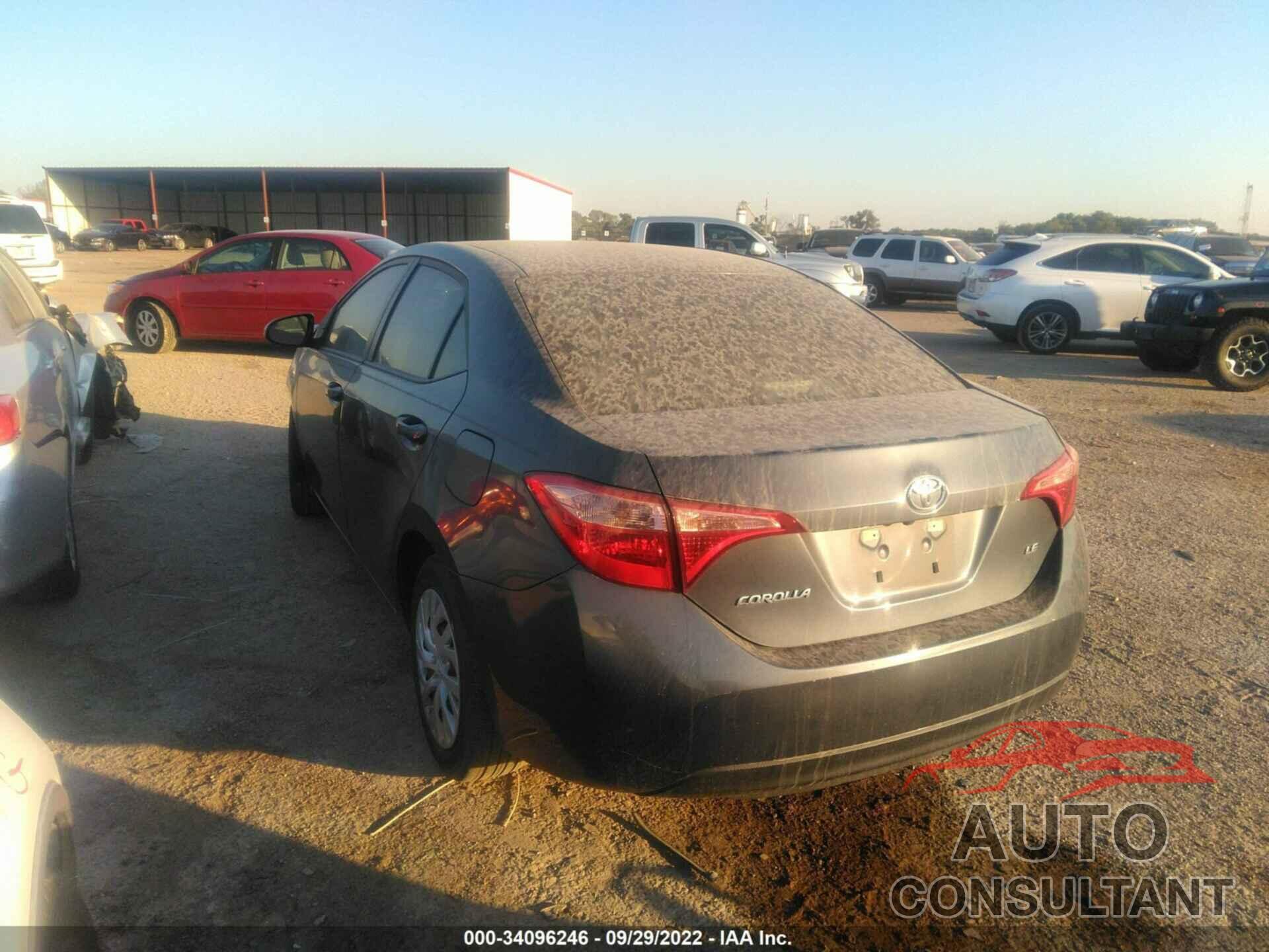 TOYOTA COROLLA 2019 - 5YFBURHEXKP907364
