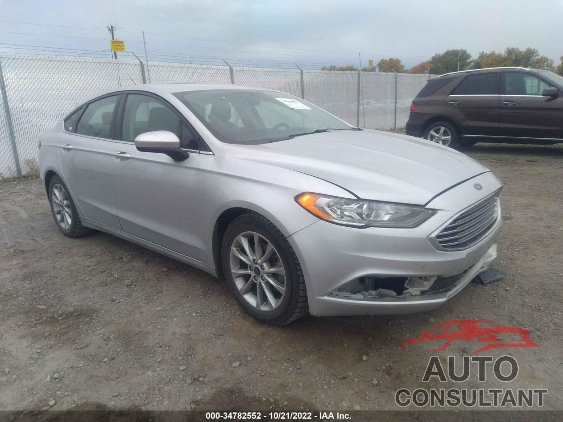 FORD FUSION 2017 - 3FA6P0H76HR125660