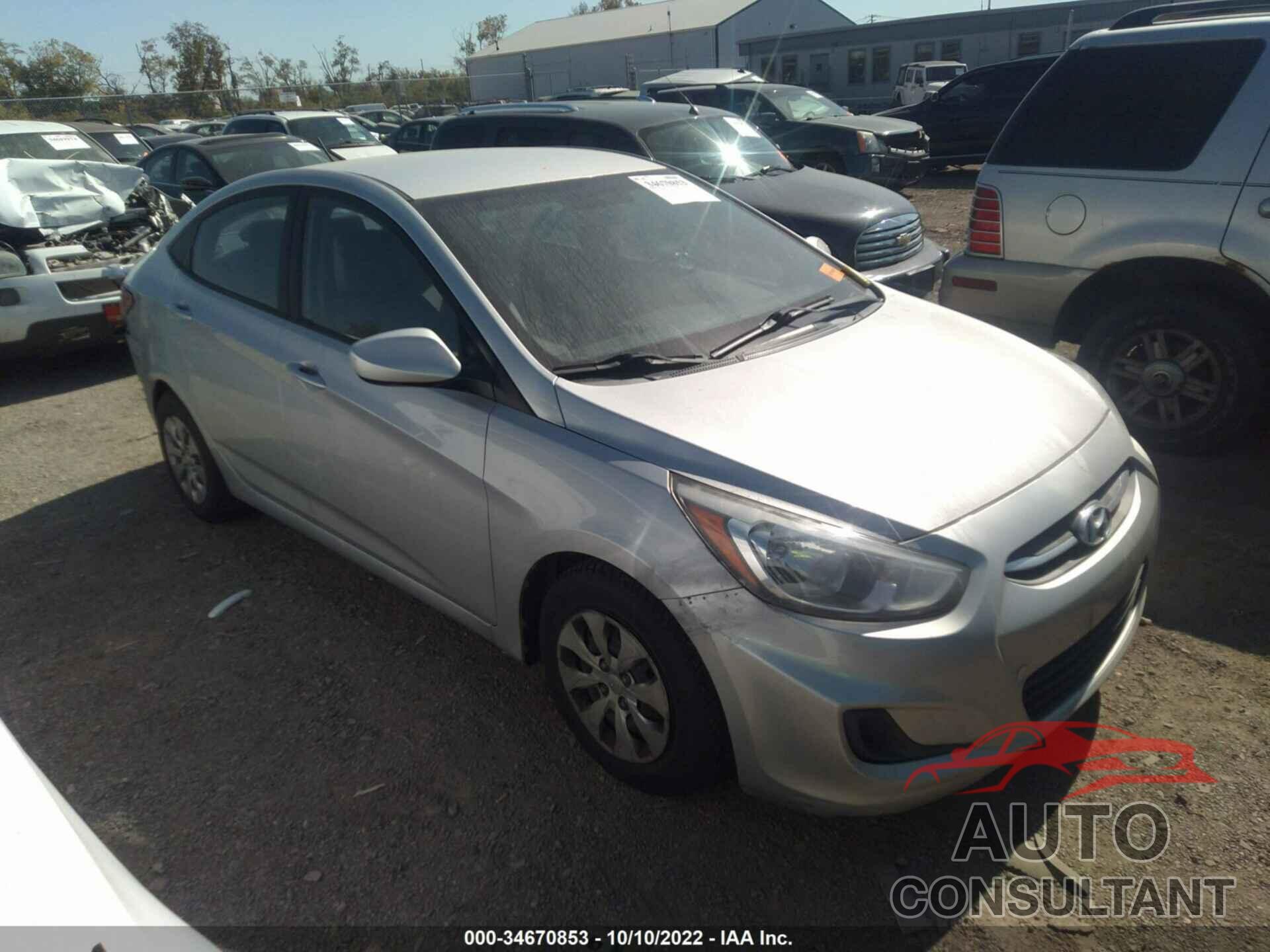 HYUNDAI ACCENT 2016 - KMHCT4AE1GU073396