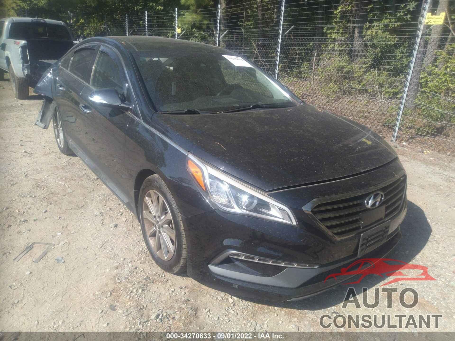 HYUNDAI SONATA 2016 - 5NPE34AF2GH345065