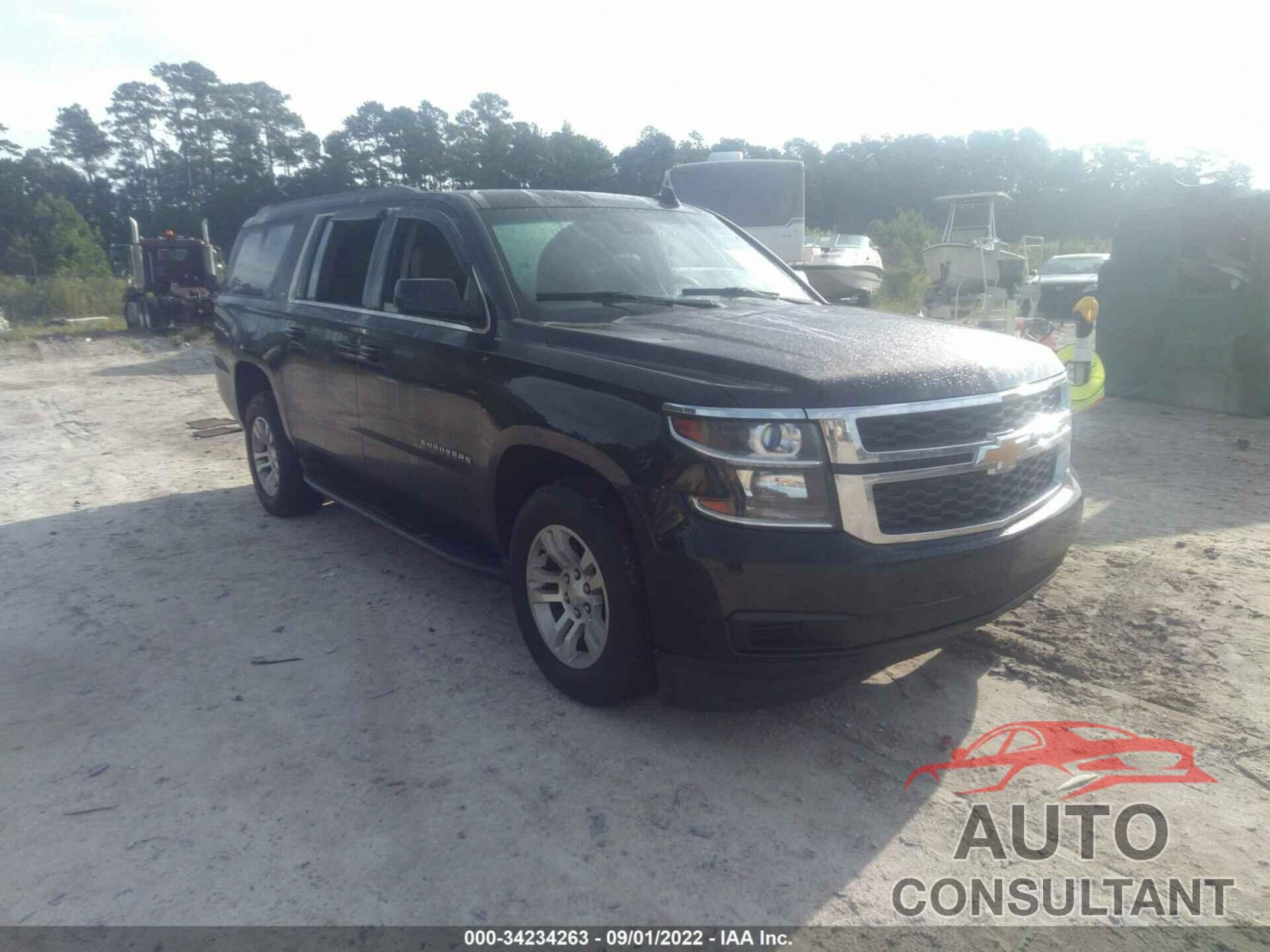 CHEVROLET SUBURBAN 2016 - 1GNSCHKC2GR222140