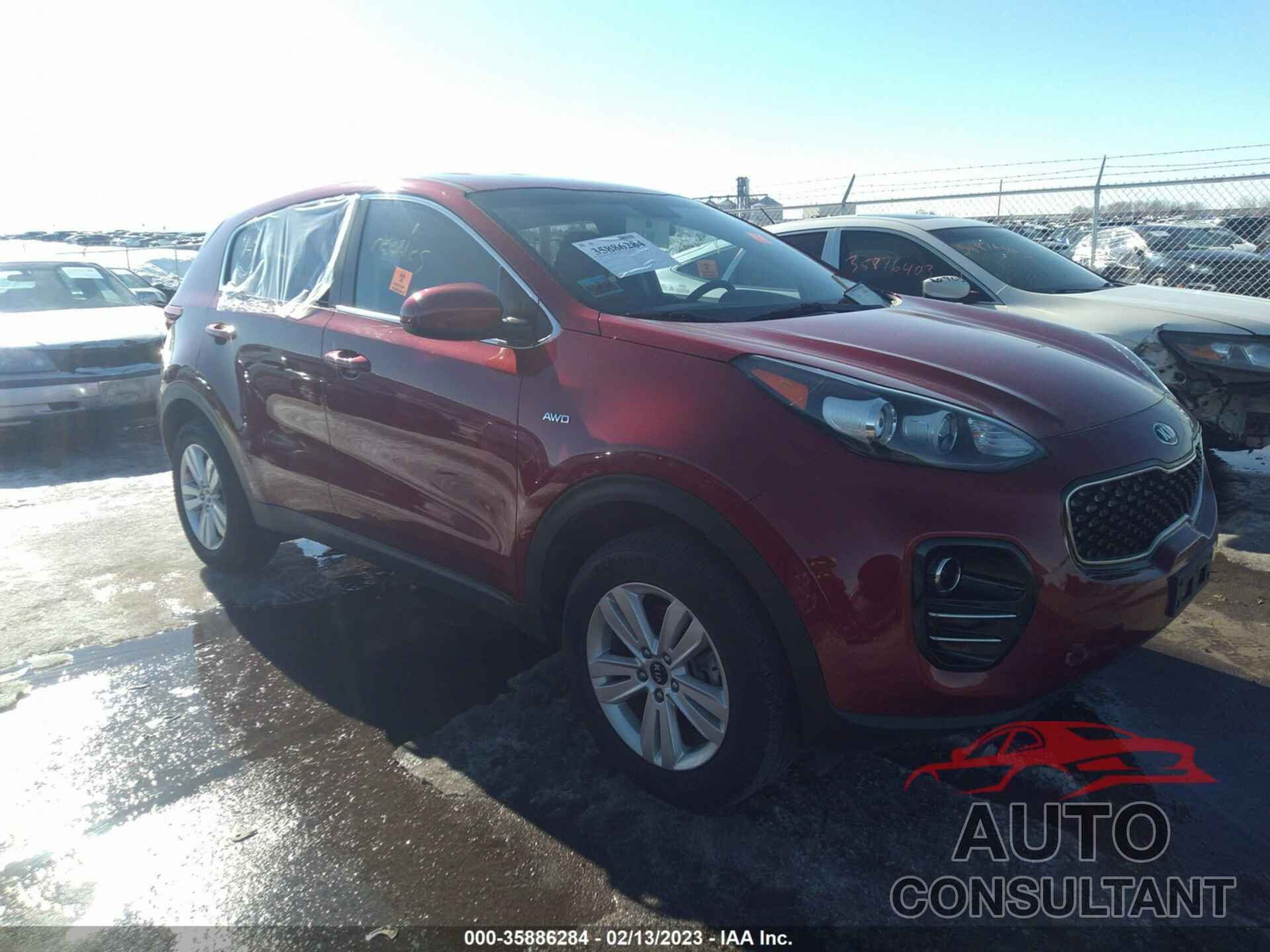 KIA SPORTAGE 2019 - KNDPMCAC4K7614492