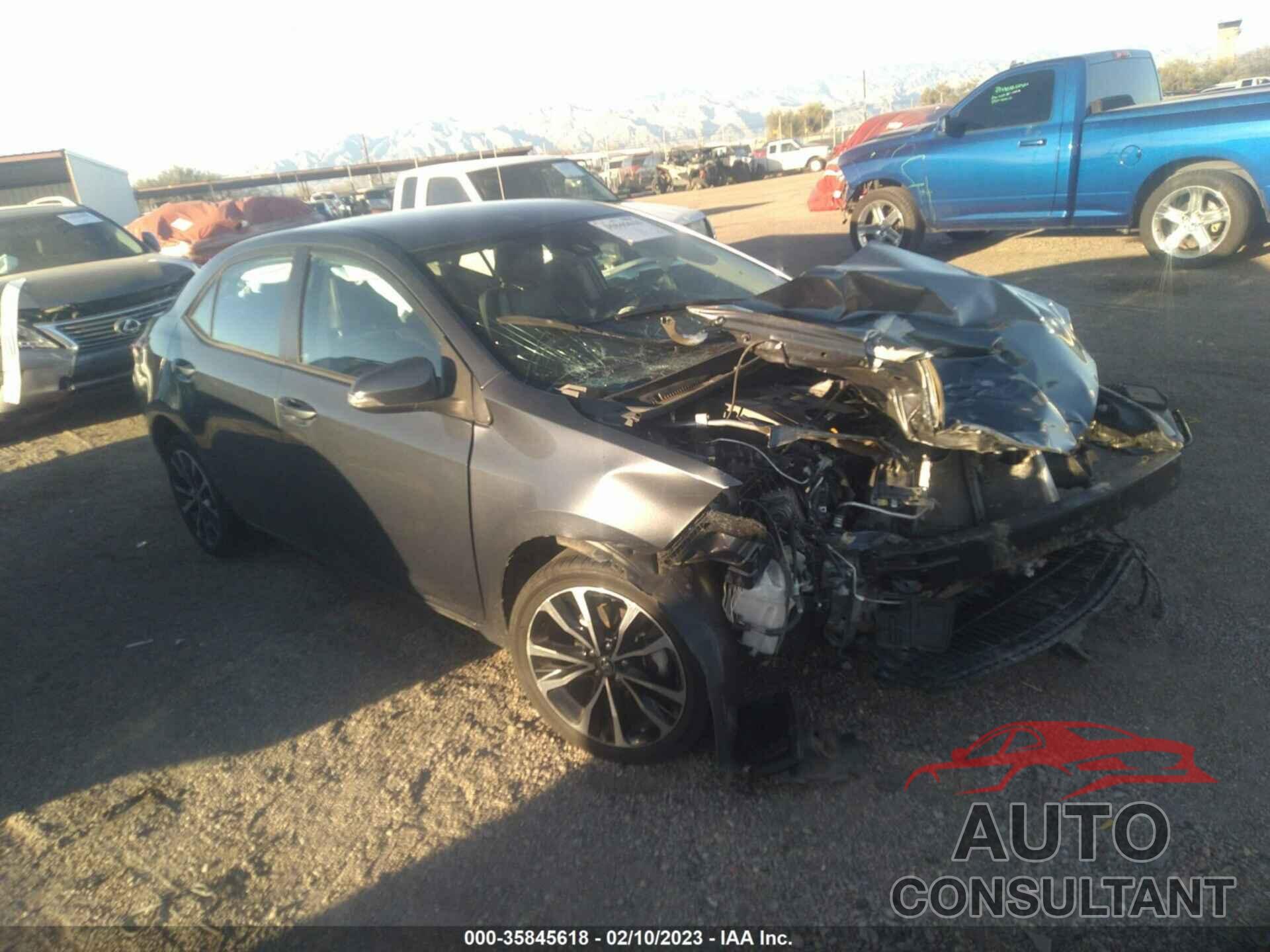 TOYOTA COROLLA 2017 - 5YFBURHE5HP683347