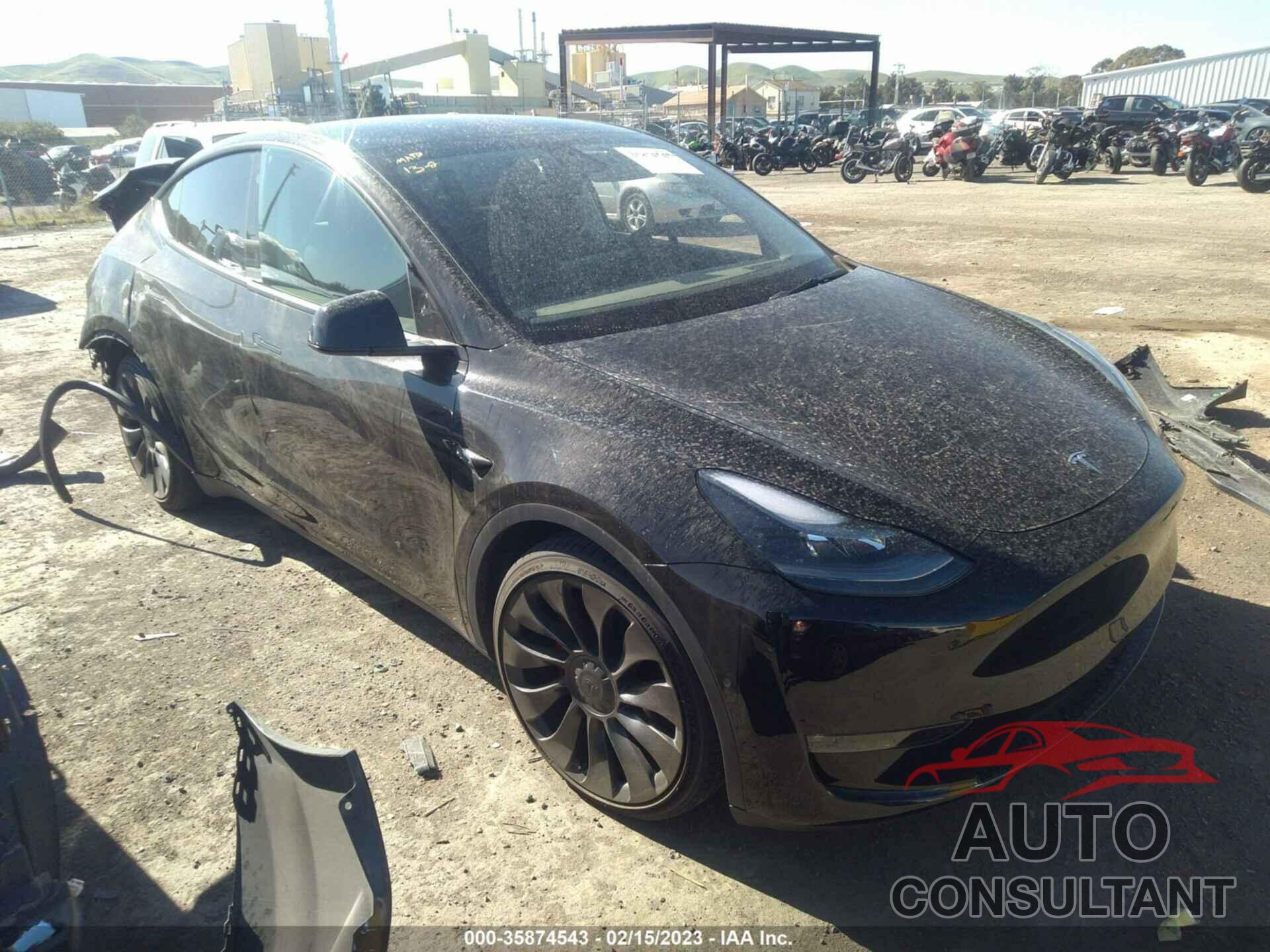 TESLA MODEL Y 2022 - 7SAYGDEF4NF336197