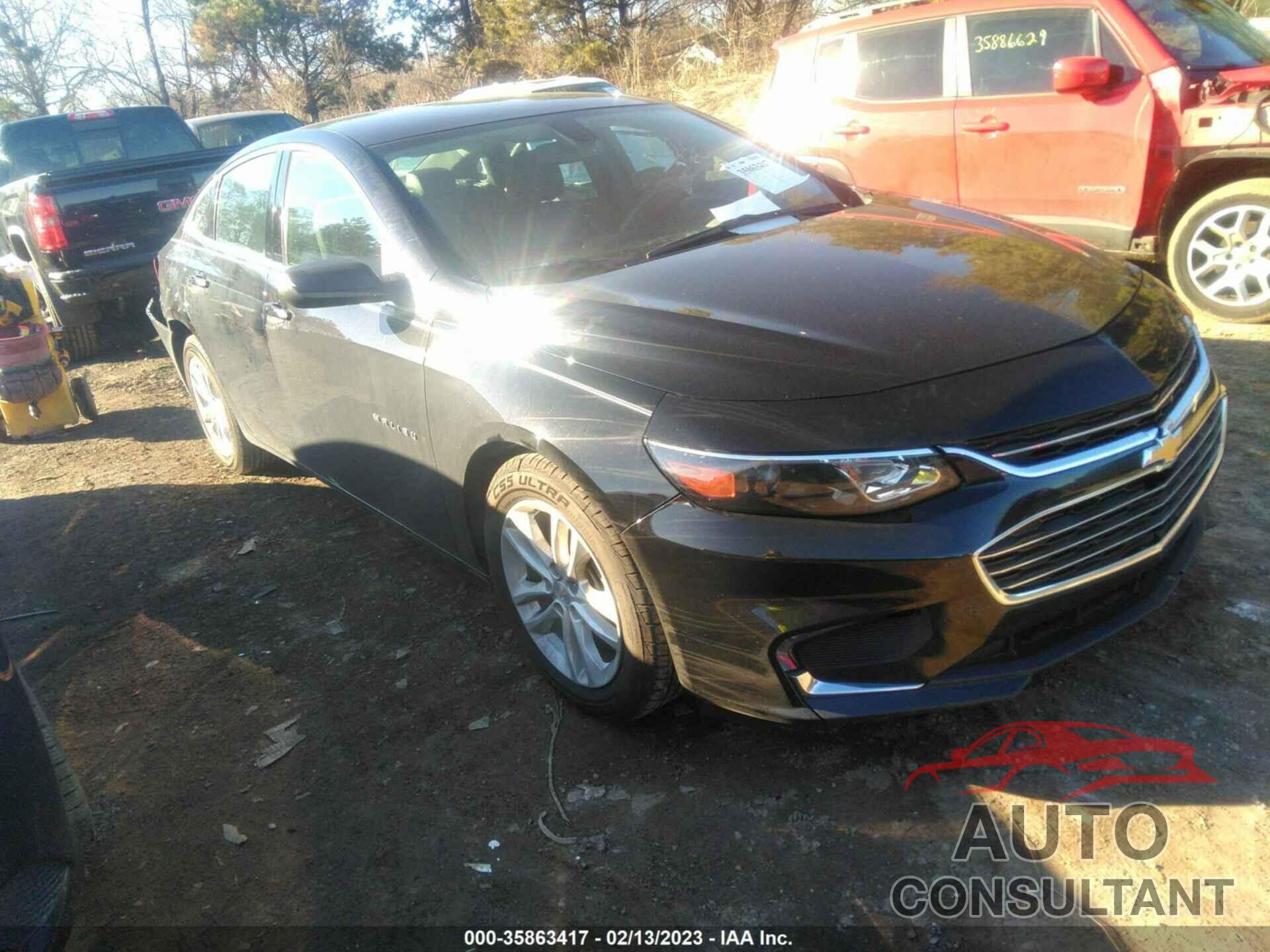 CHEVROLET MALIBU 2016 - 1G1ZE5ST3GF348730
