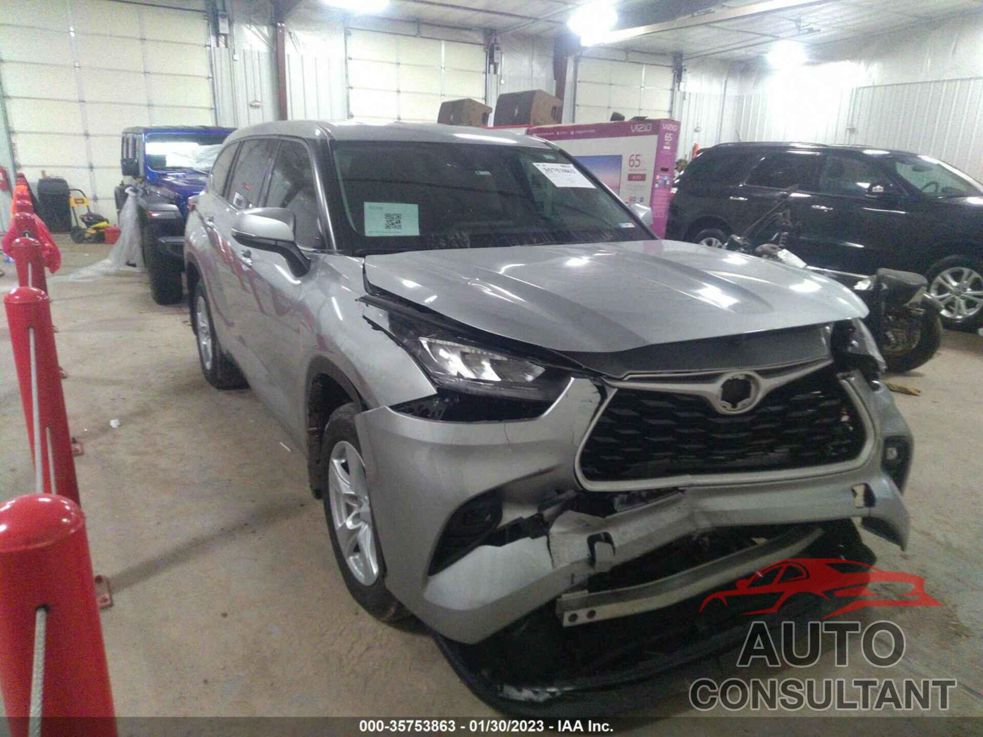 TOYOTA HIGHLANDER 2020 - 5TDBZRBH1LS511837