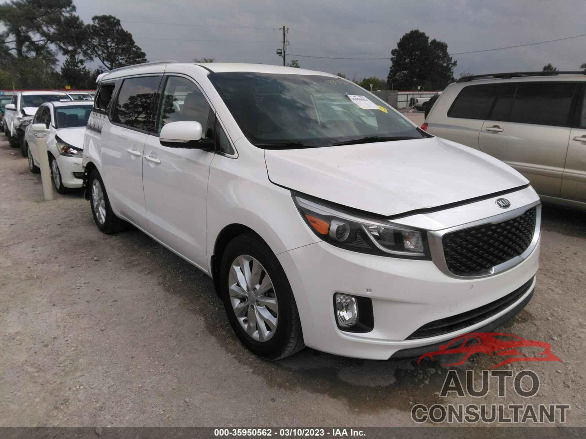 KIA SEDONA 2017 - KNDMC5C15H6292229