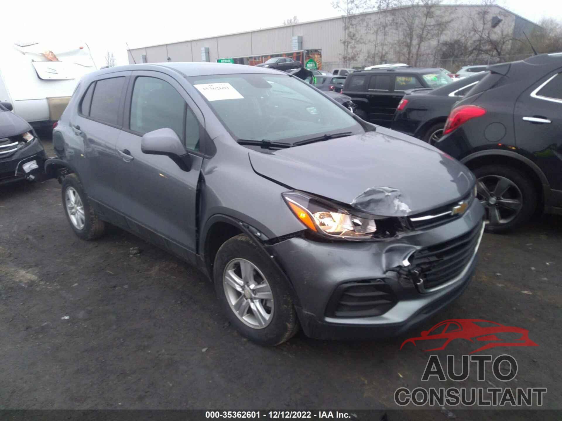 CHEVROLET TRAX 2020 - 3GNCJNSBXLL268462