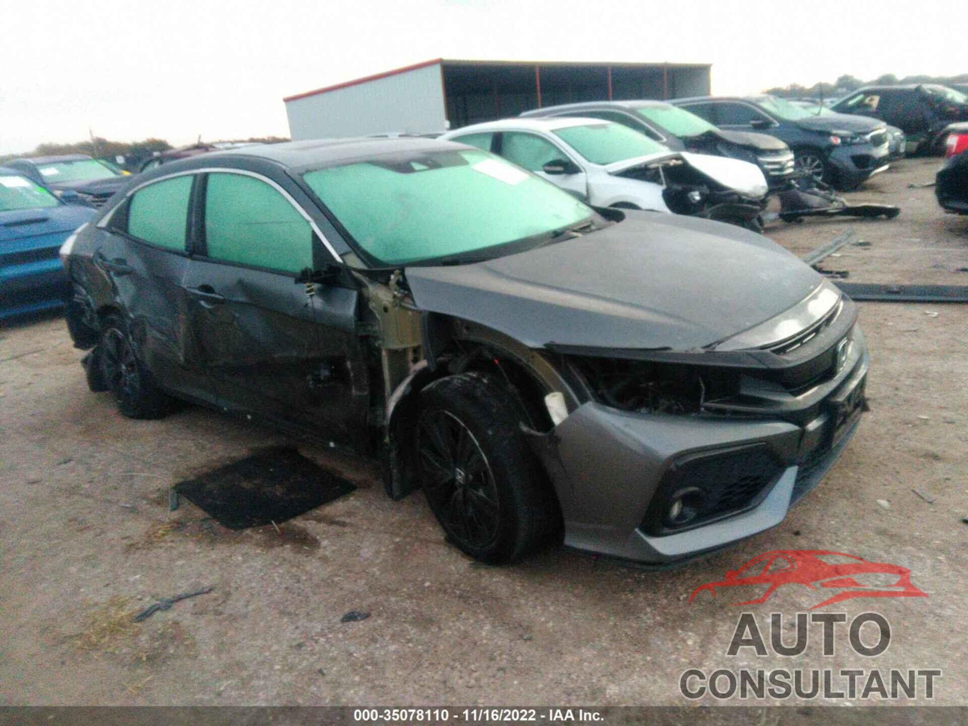 HONDA CIVIC HATCHBACK 2018 - SHHFK7H81JU411450