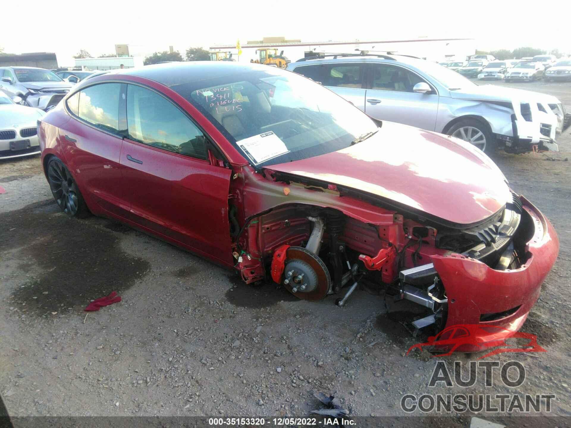 TESLA MODEL 3 2021 - 5YJ3E1EC3MF073278