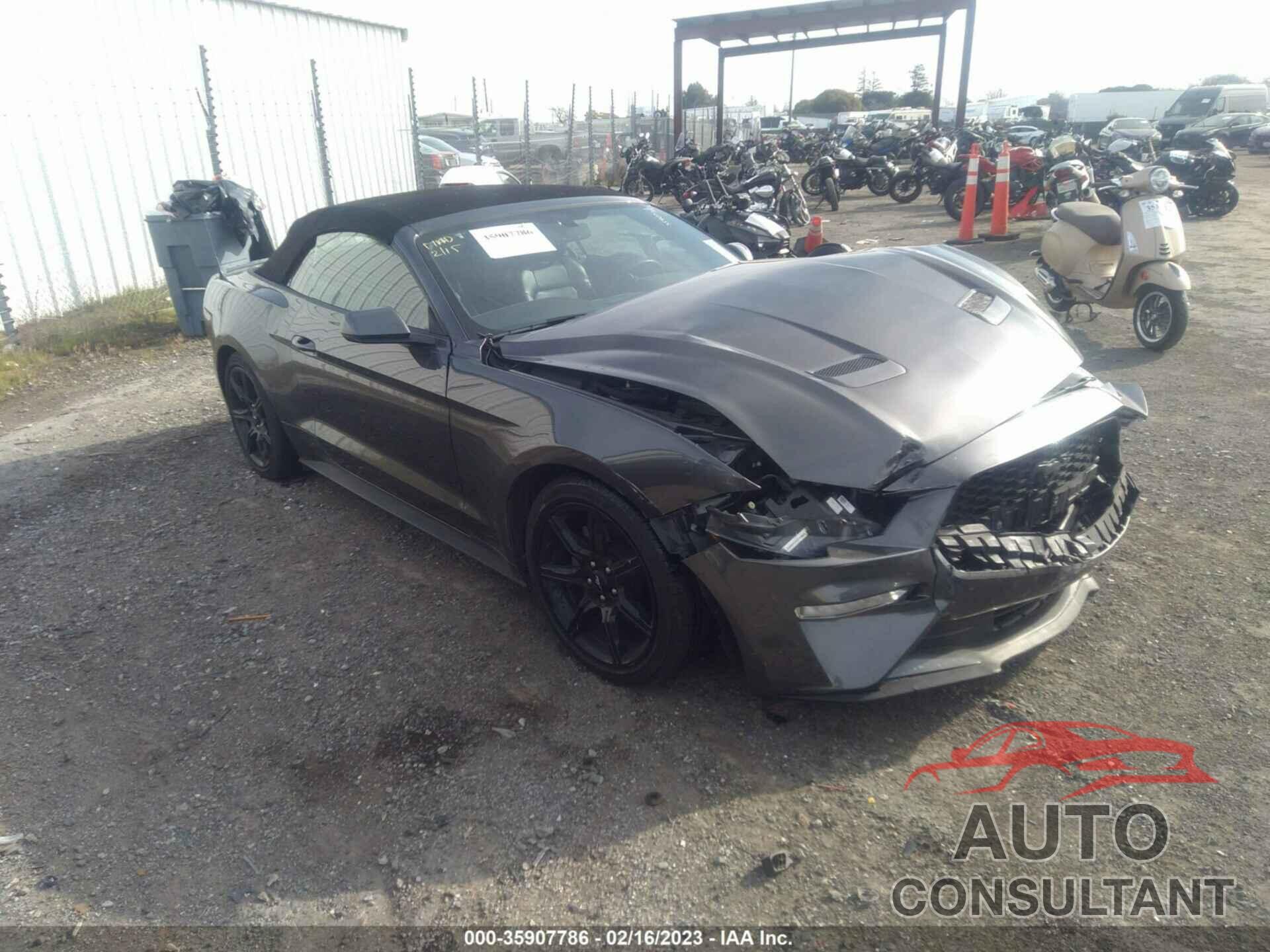 FORD MUSTANG 2018 - 1FATP8UH9J5185246