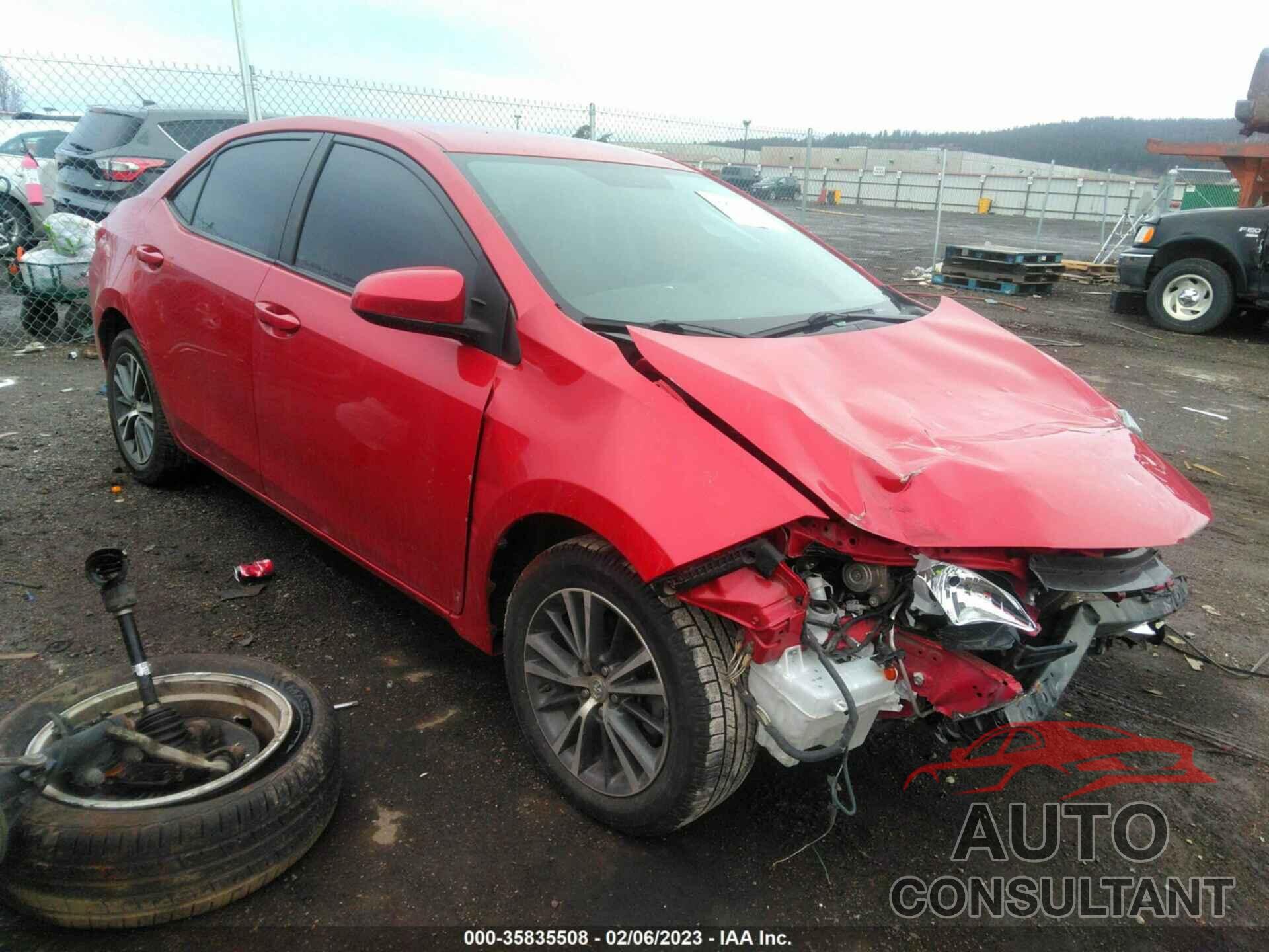 TOYOTA COROLLA 2016 - 2T1BURHEXGC523883