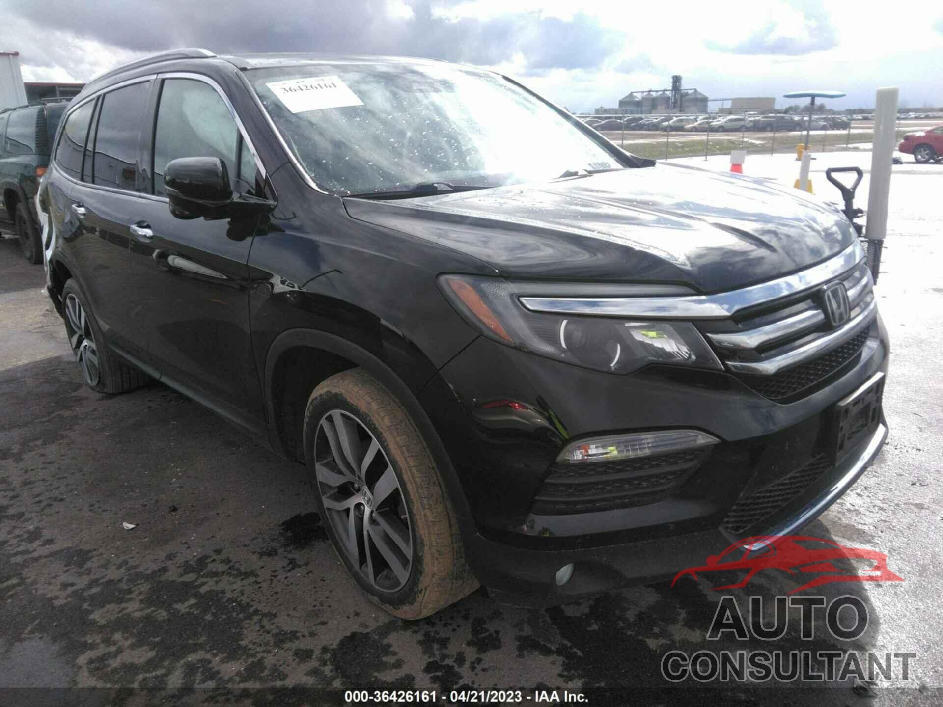 HONDA PILOT 2016 - 5FNYF6H91GB054622