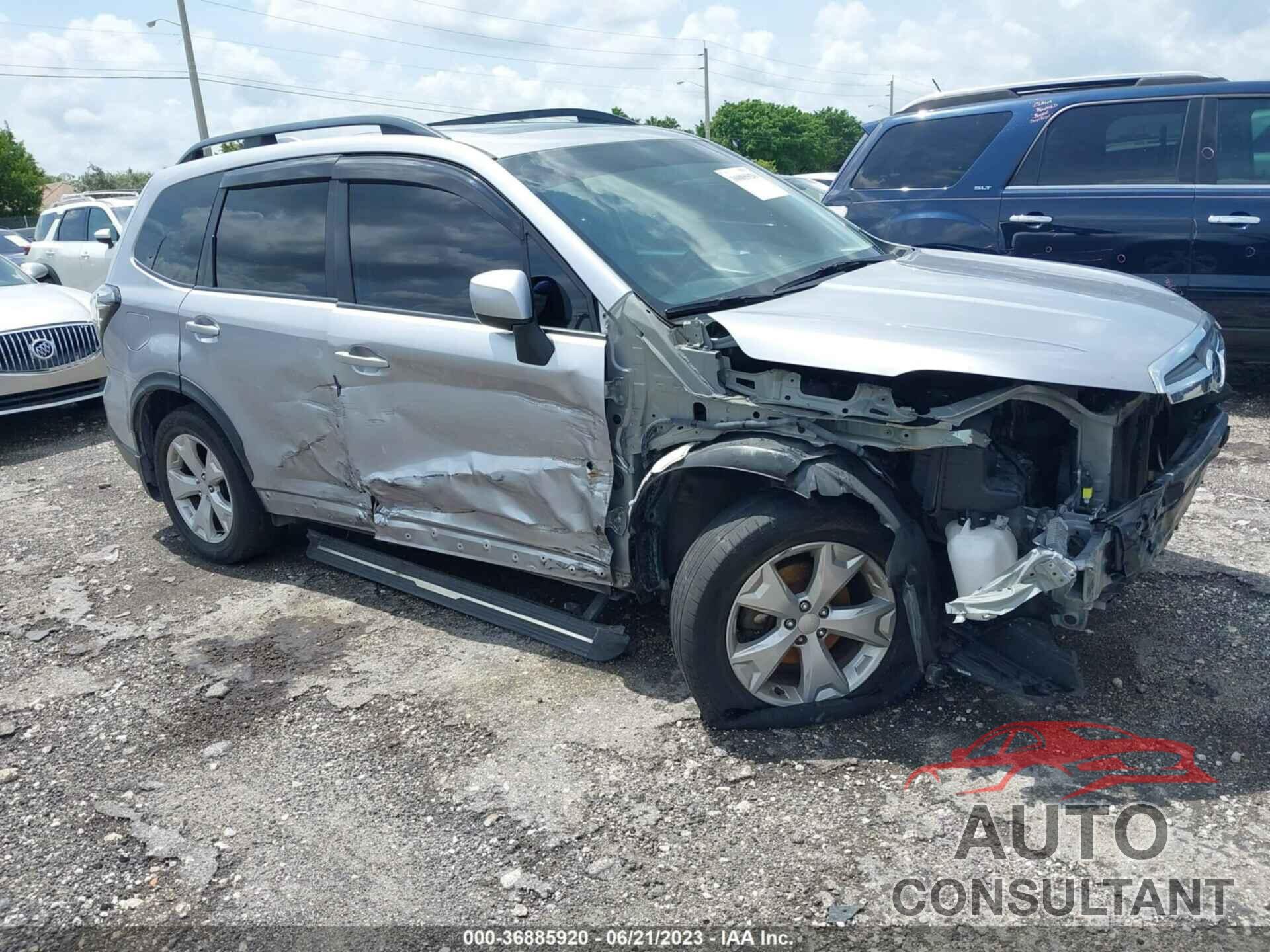 SUBARU FORESTER 2016 - JF2SJADC6GH404272