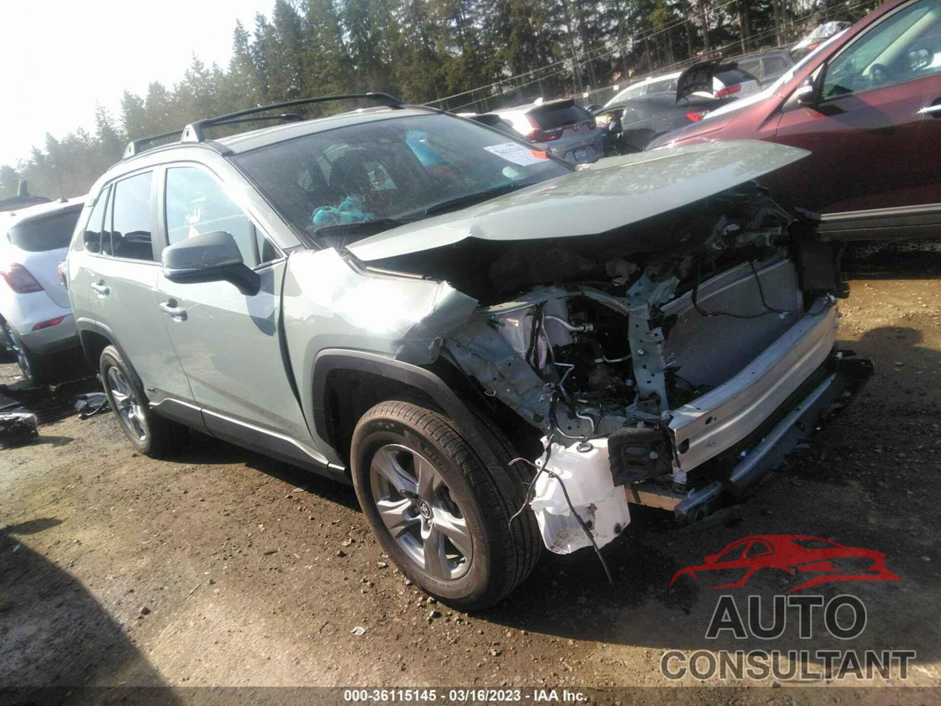 TOYOTA RAV4 2022 - 4T3RWRFV6NU077701
