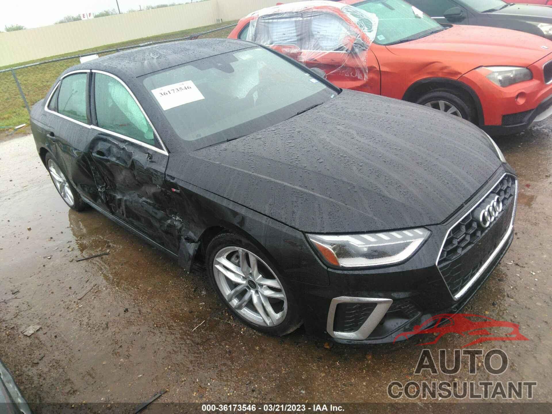 AUDI A4 SEDAN 2023 - WAUEAAF45PN003022