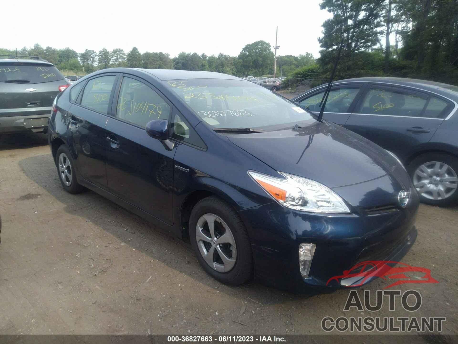 TOYOTA PRIUS 2015 - JTDKN3DU8F0456118
