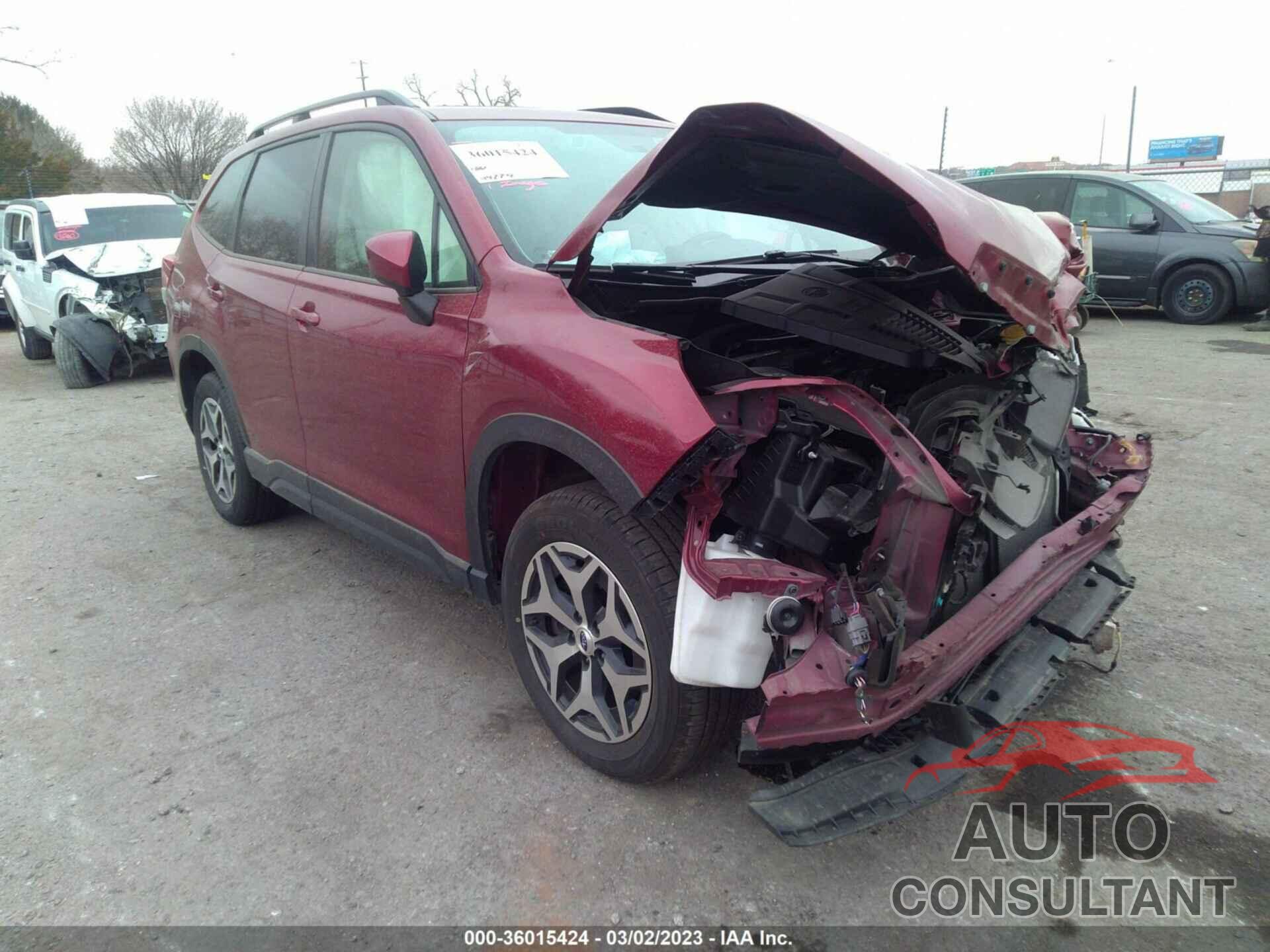 SUBARU FORESTER 2021 - JF2SKAJC8MH456225