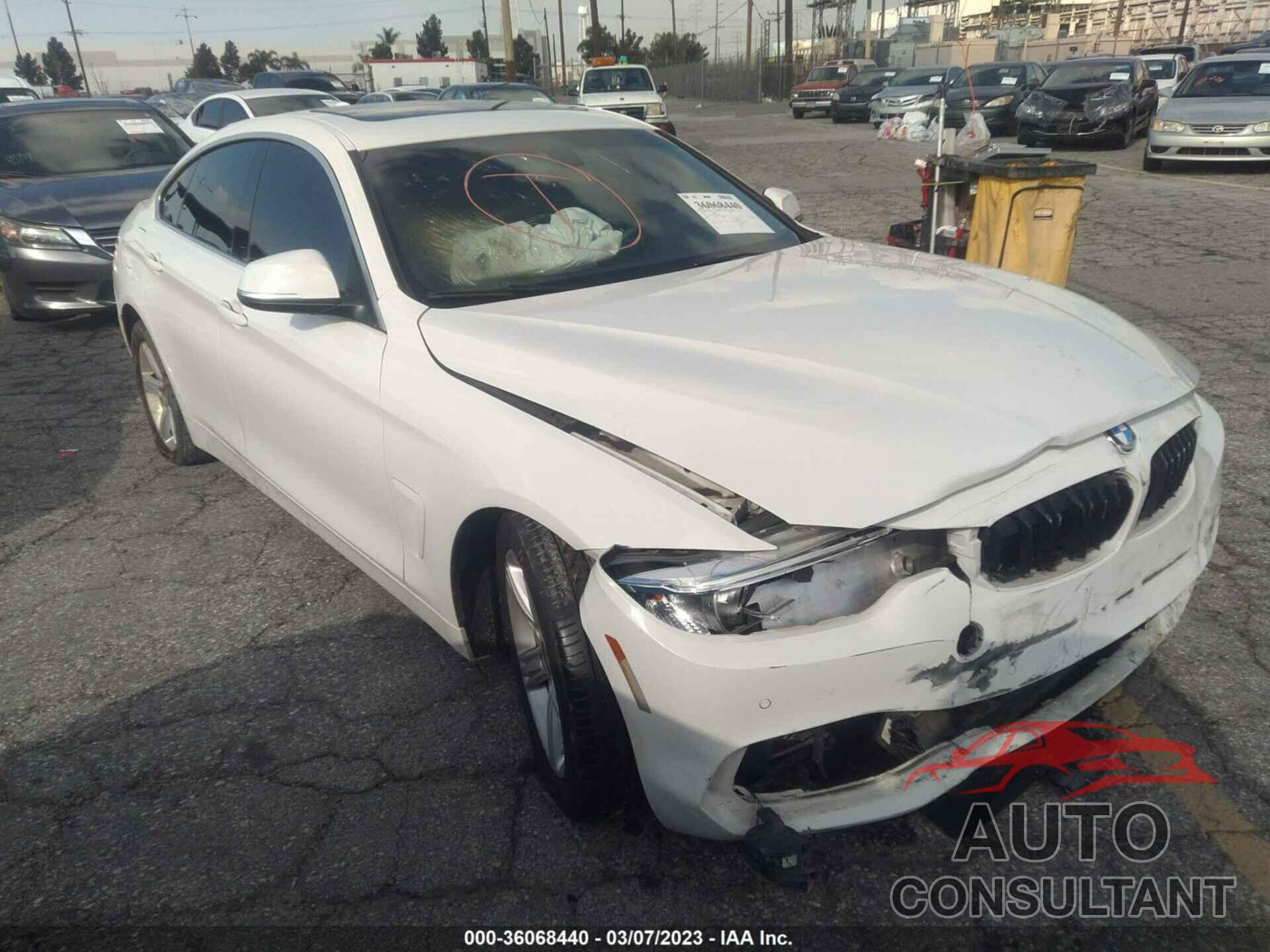 BMW 4 SERIES 2016 - WBA4A9C57GGL88711