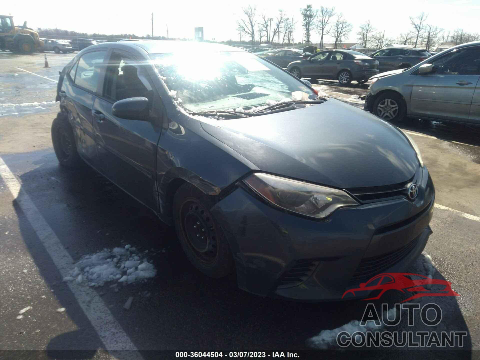 TOYOTA COROLLA 2015 - 2T1BURHE6FC280670