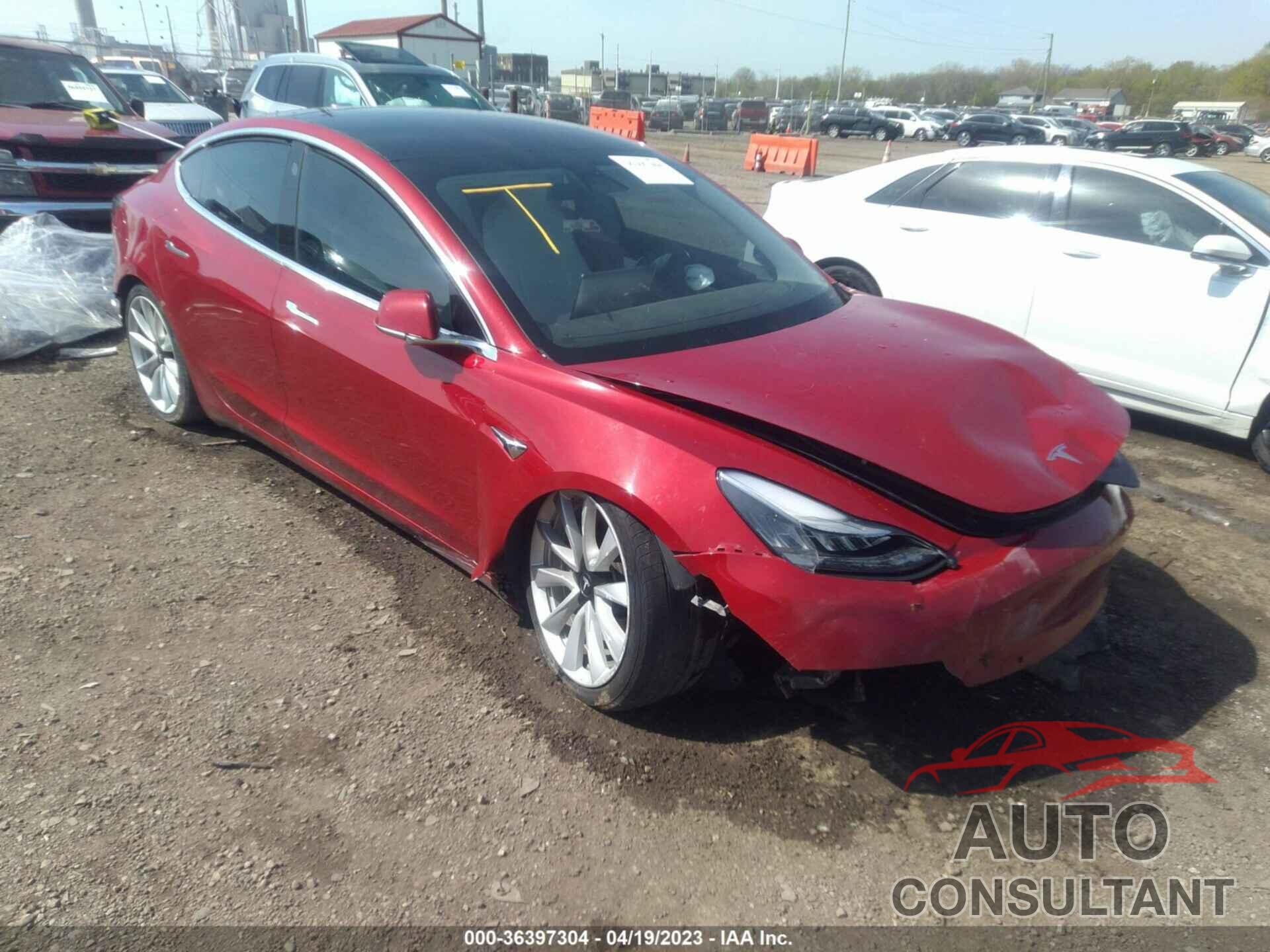 TESLA MODEL 3 2018 - 5YJ3E1EB6JF135145