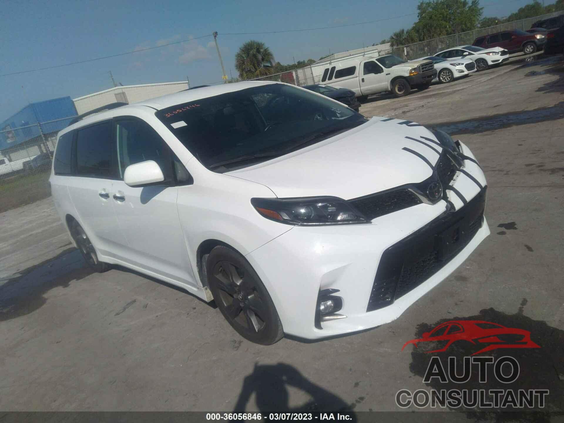 TOYOTA SIENNA 2020 - 5TDXZ3DC2LS034193