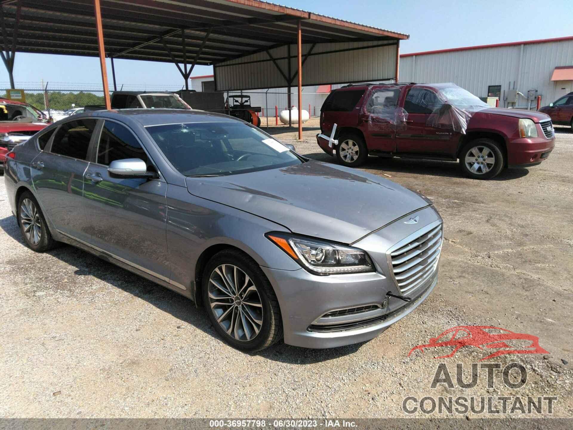 HYUNDAI GENESIS 2016 - KMHGN4JE8GU137610