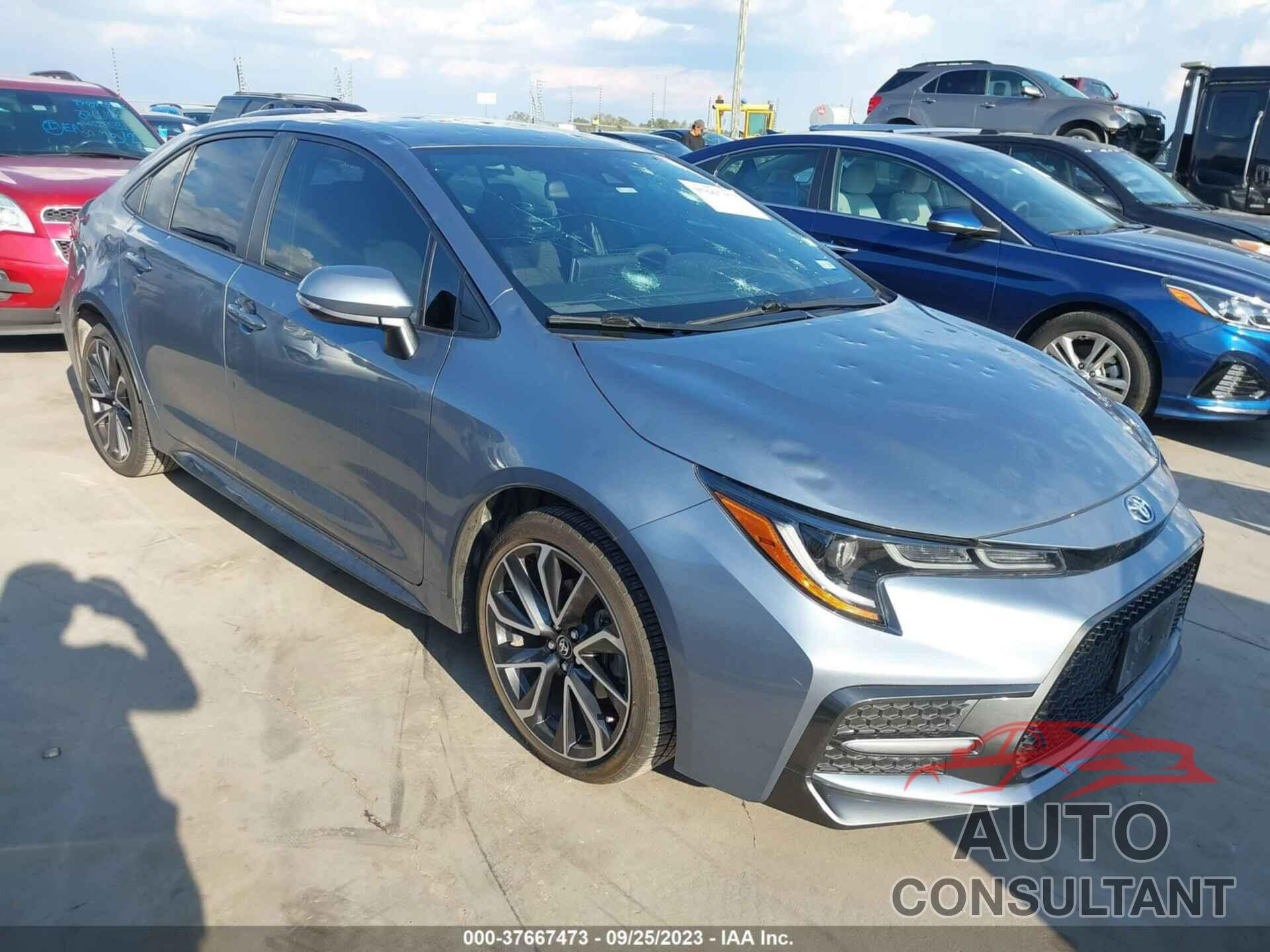 TOYOTA COROLLA 2021 - JTDS4MCE3MJ077022