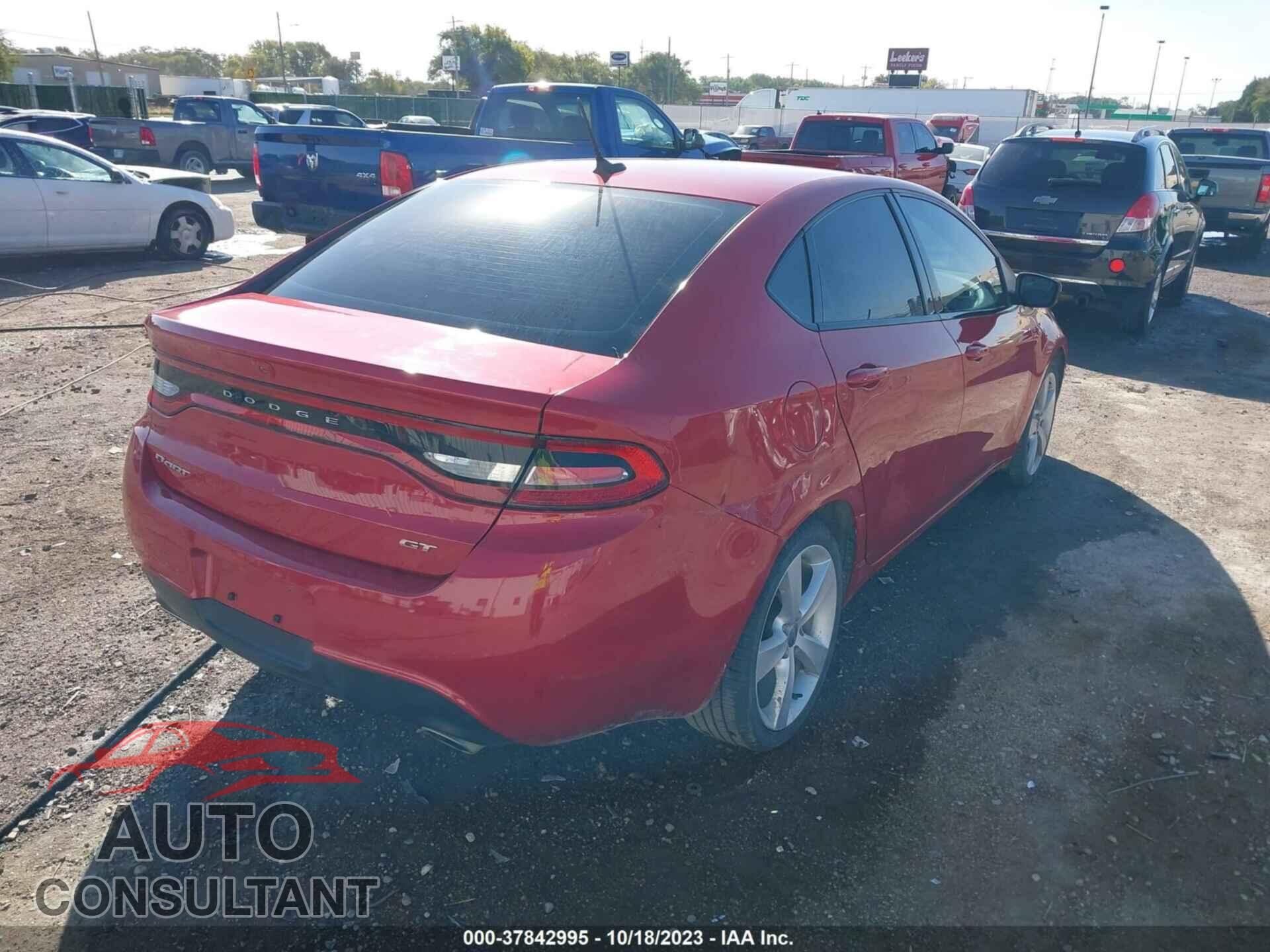 DODGE DART 2015 - 1C3CDFEB0FD404419