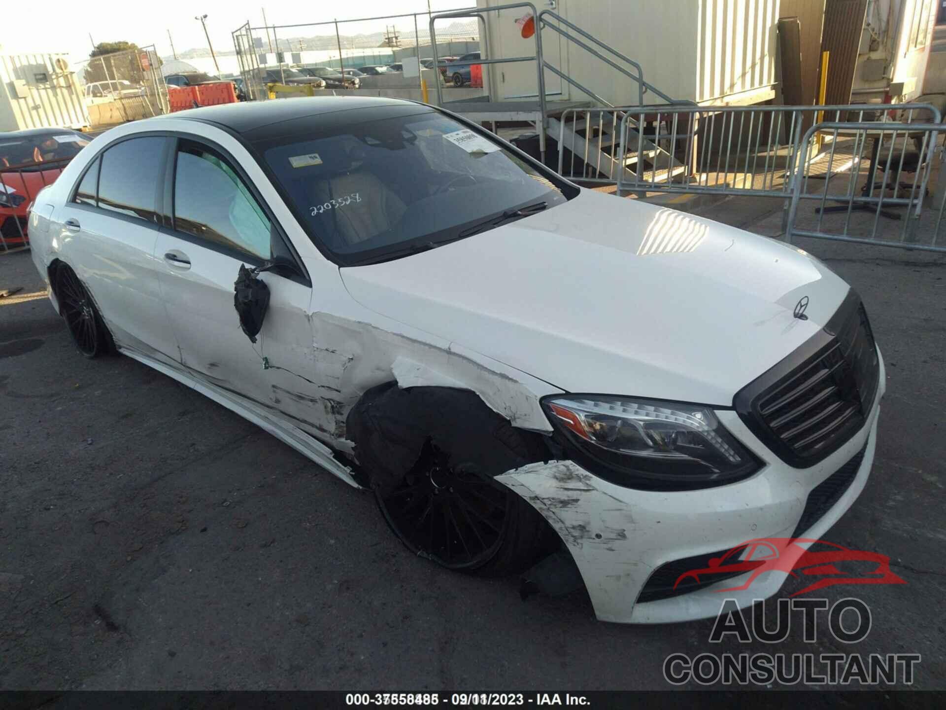 MERCEDES-BENZ S-CLASS 2016 - WDDUG8CB8GA203737