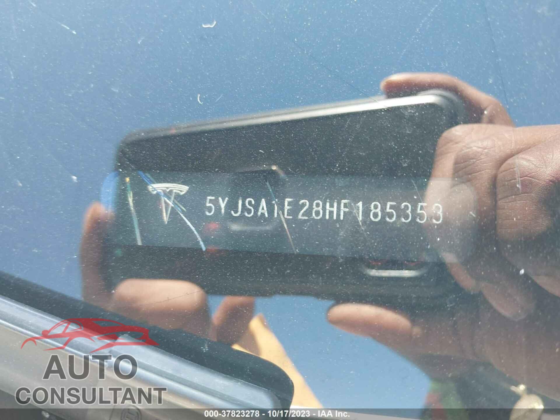TESLA MODEL S 2017 - 5YJSA1E28HF185353