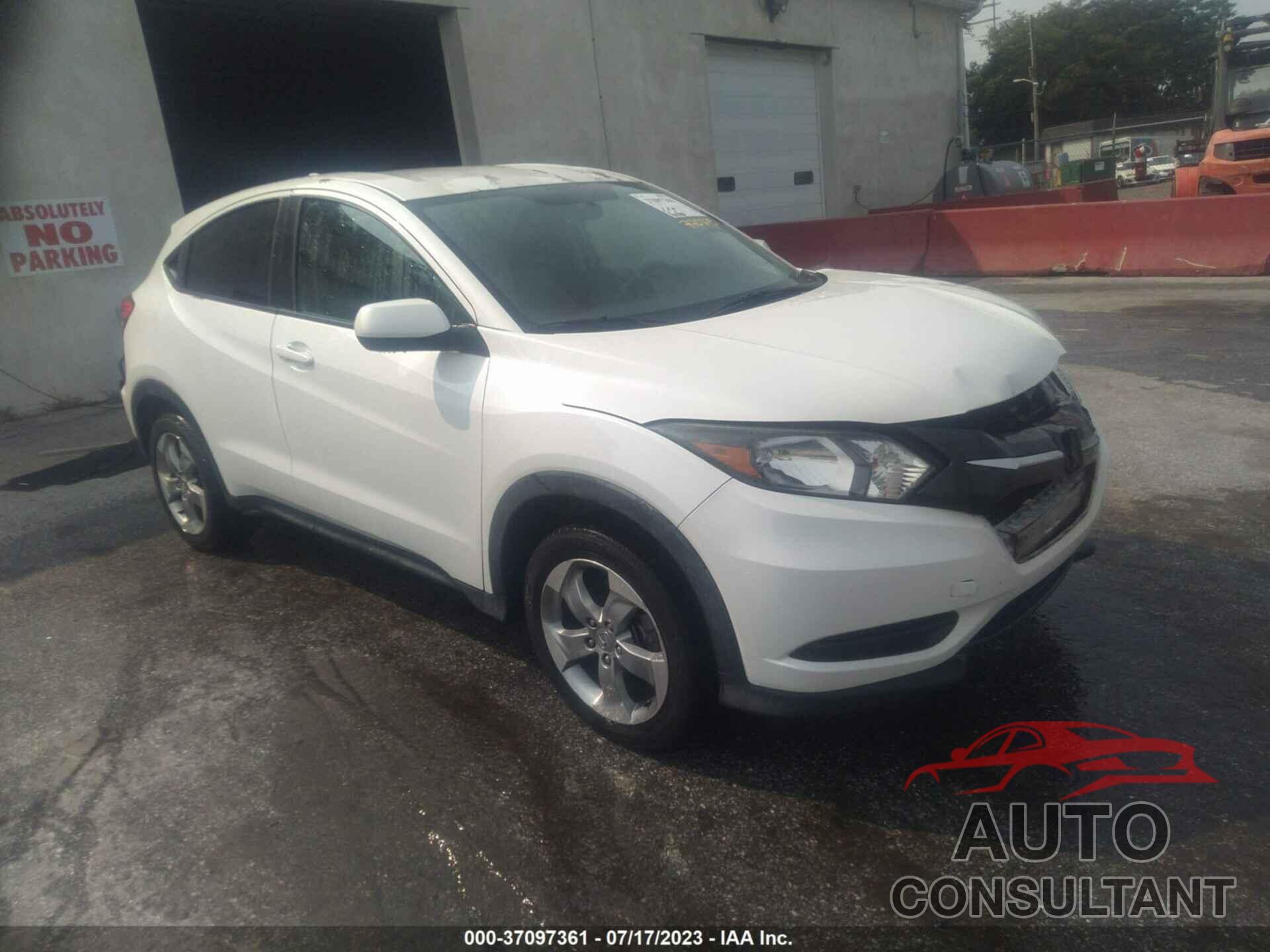 HONDA HR-V 2016 - 3CZRU6H37GM770873