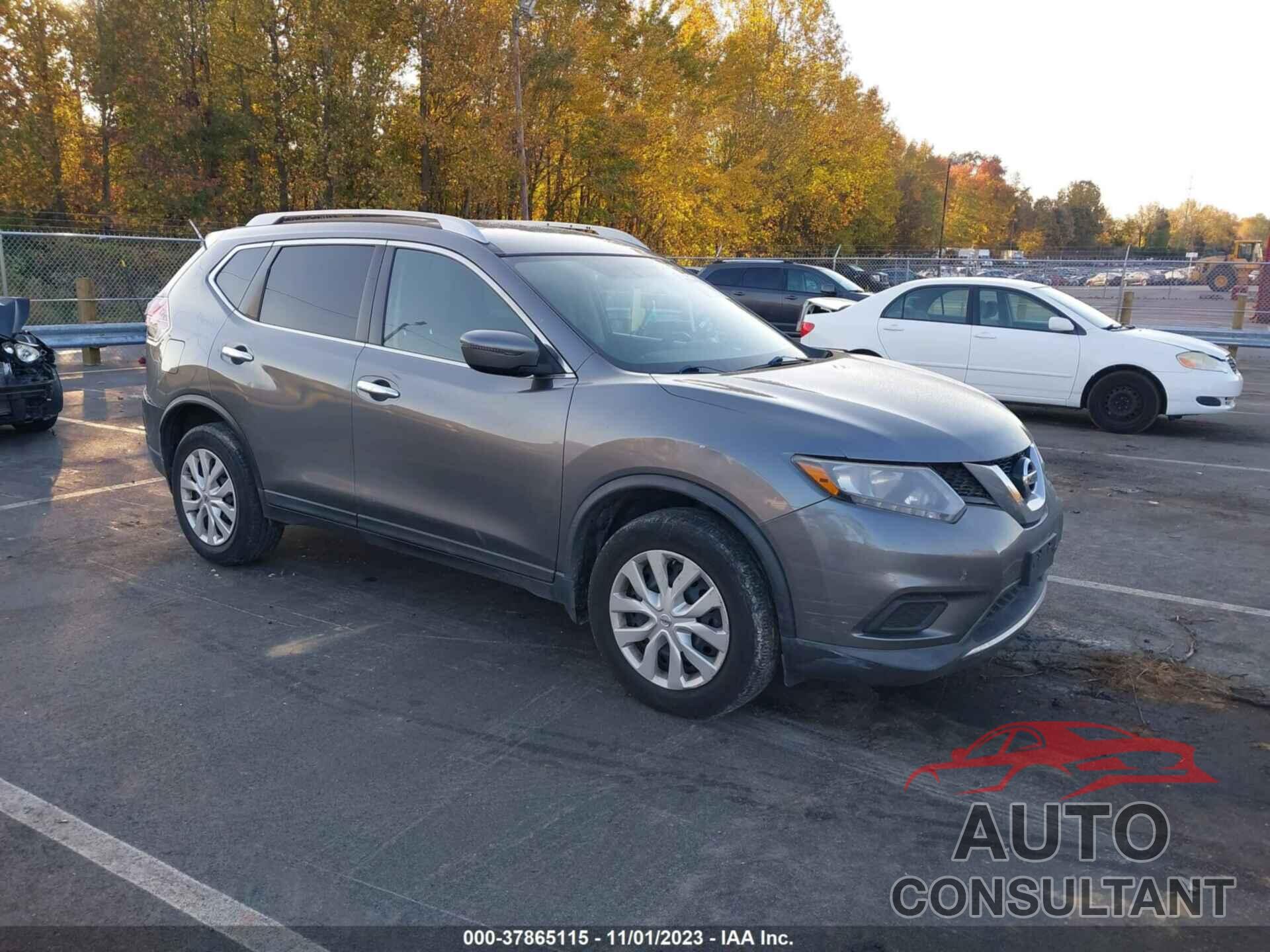 NISSAN ROGUE 2016 - KNMAT2MV9GP644613