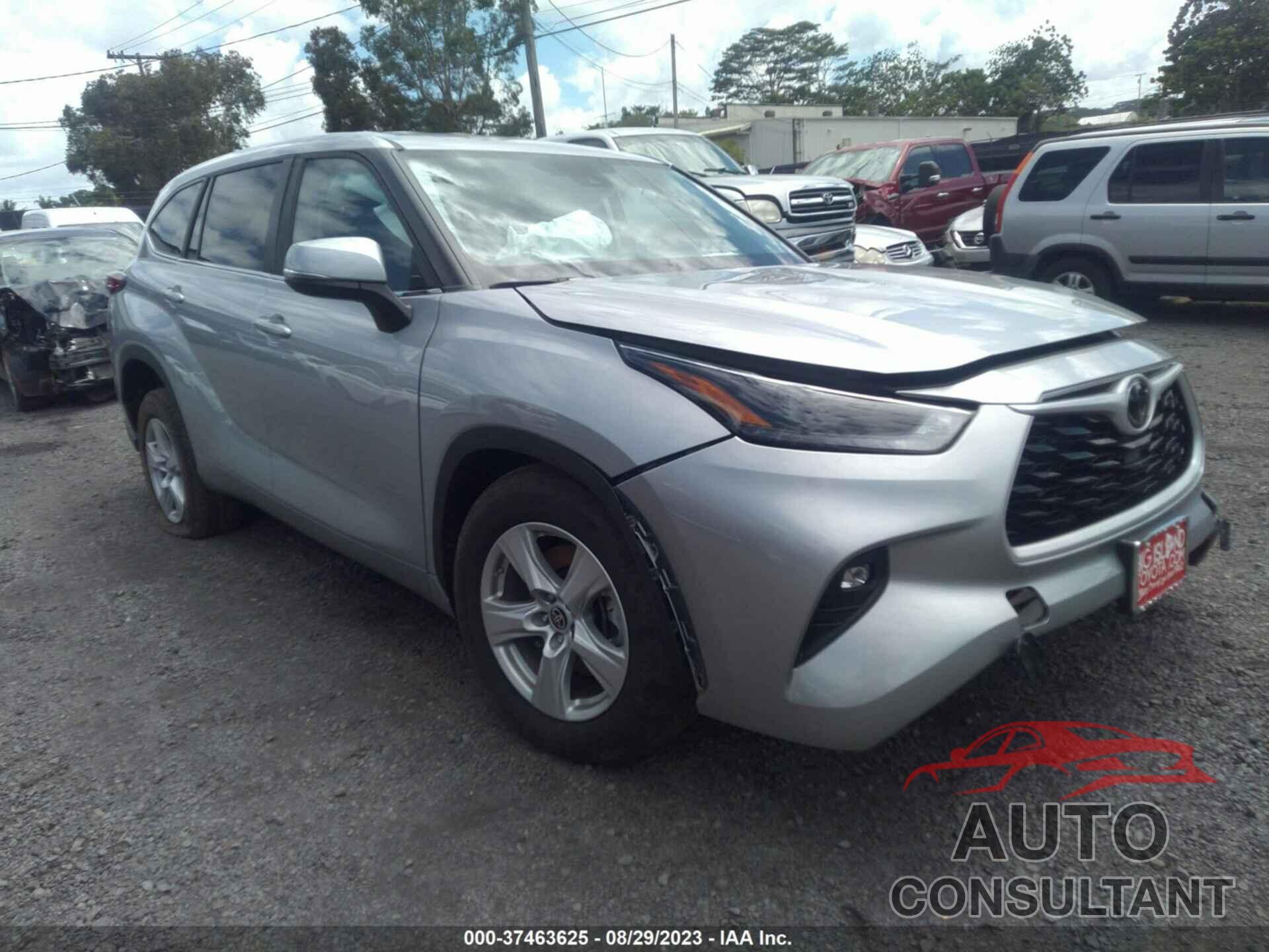 TOYOTA HIGHLANDER 2023 - 5TDKDRAH7PS504221