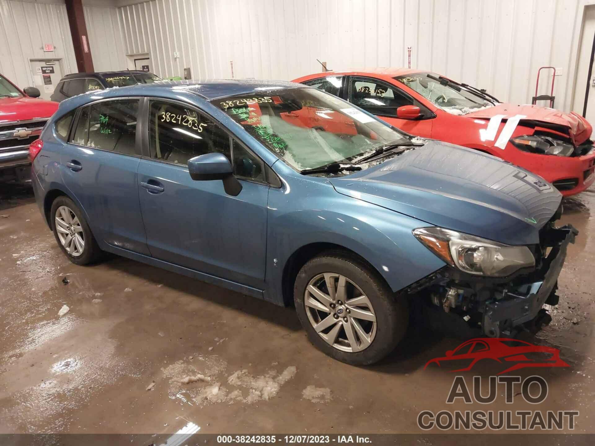 SUBARU IMPREZA 2016 - JF1GPAB67G8202496