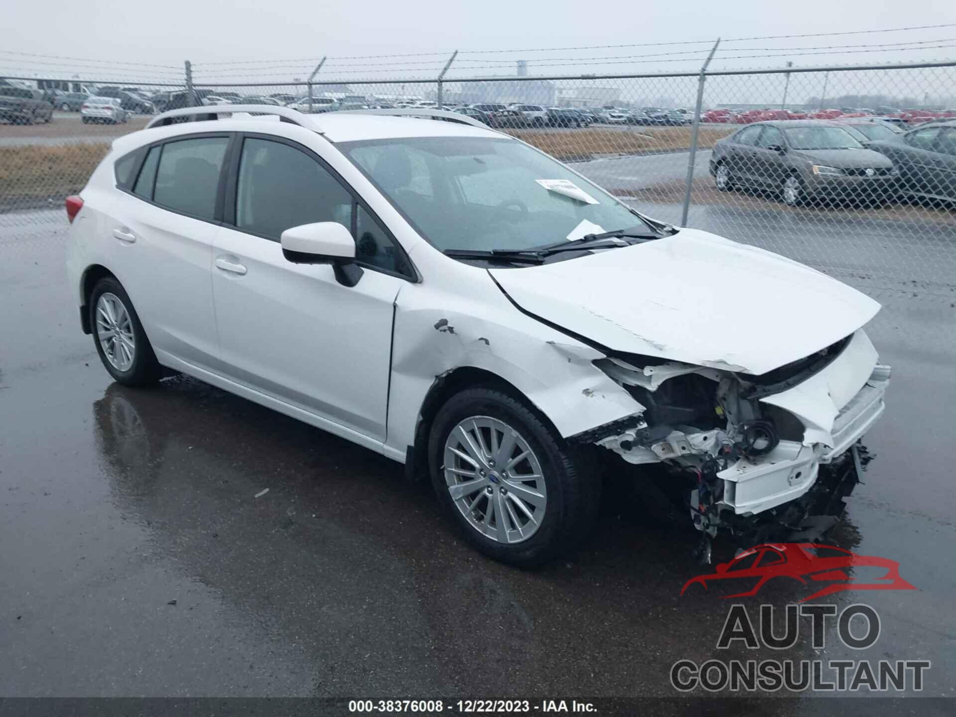 SUBARU IMPREZA 2018 - 4S3GTAB63J3735651