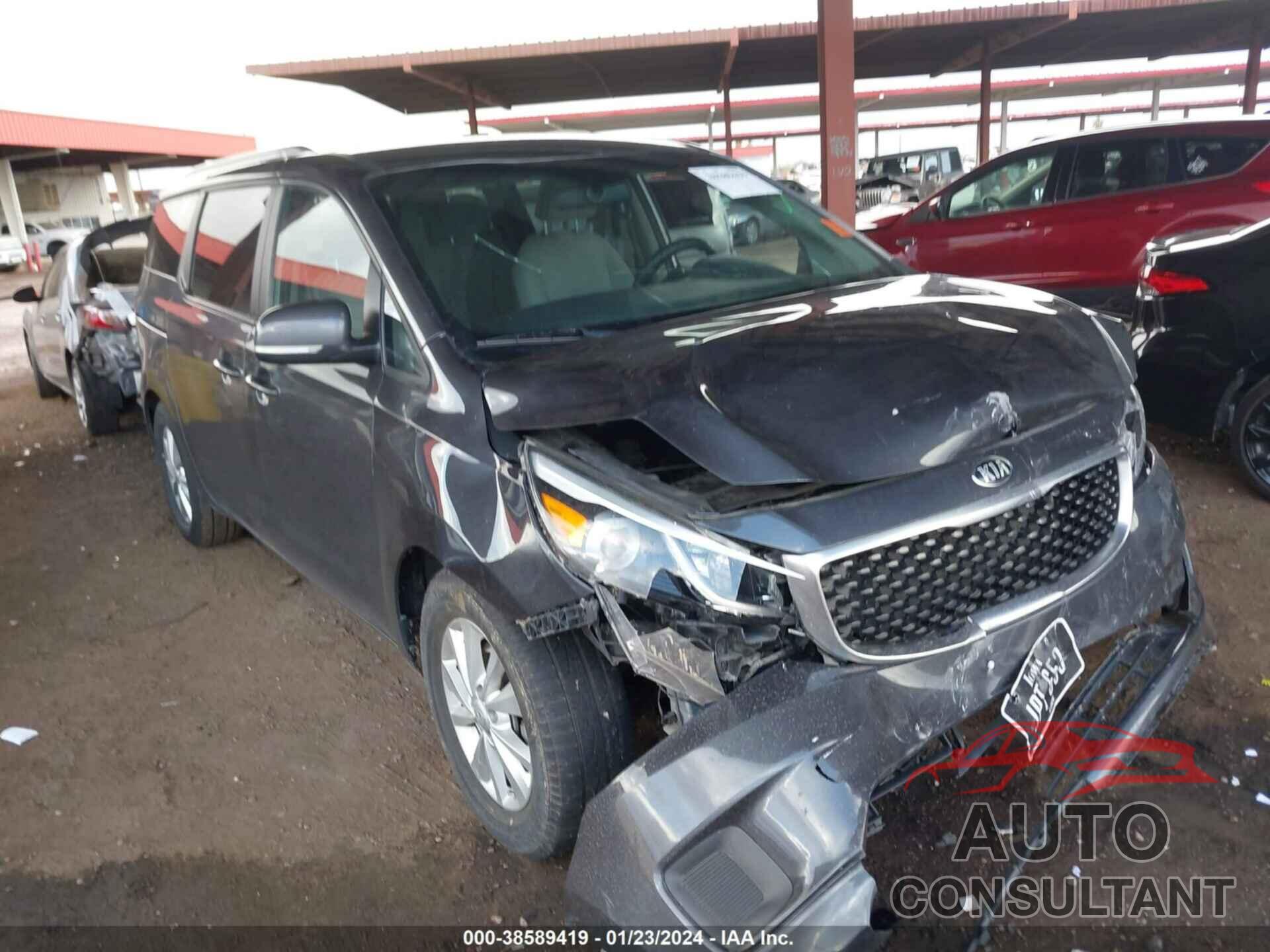 KIA SEDONA 2016 - KNDMB5C17G6192229