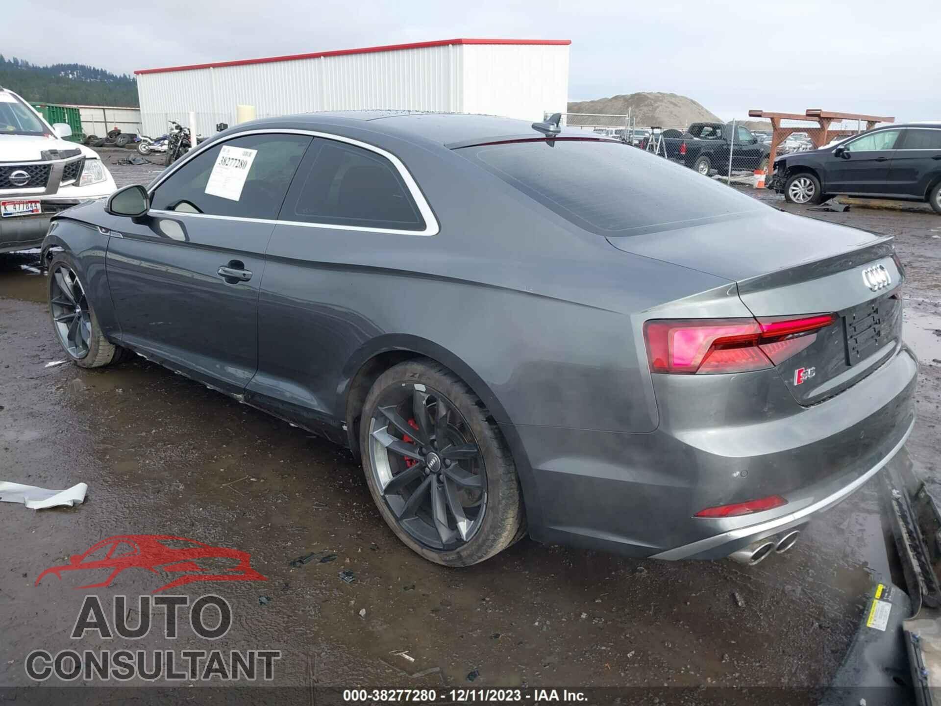AUDI S5 2018 - WAUR4AF50JA099481