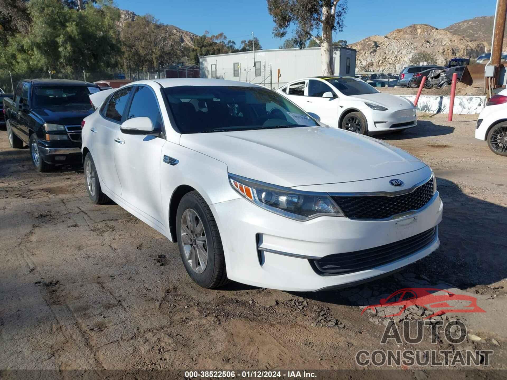 KIA OPTIMA 2018 - 5XXGT4L36JG180992