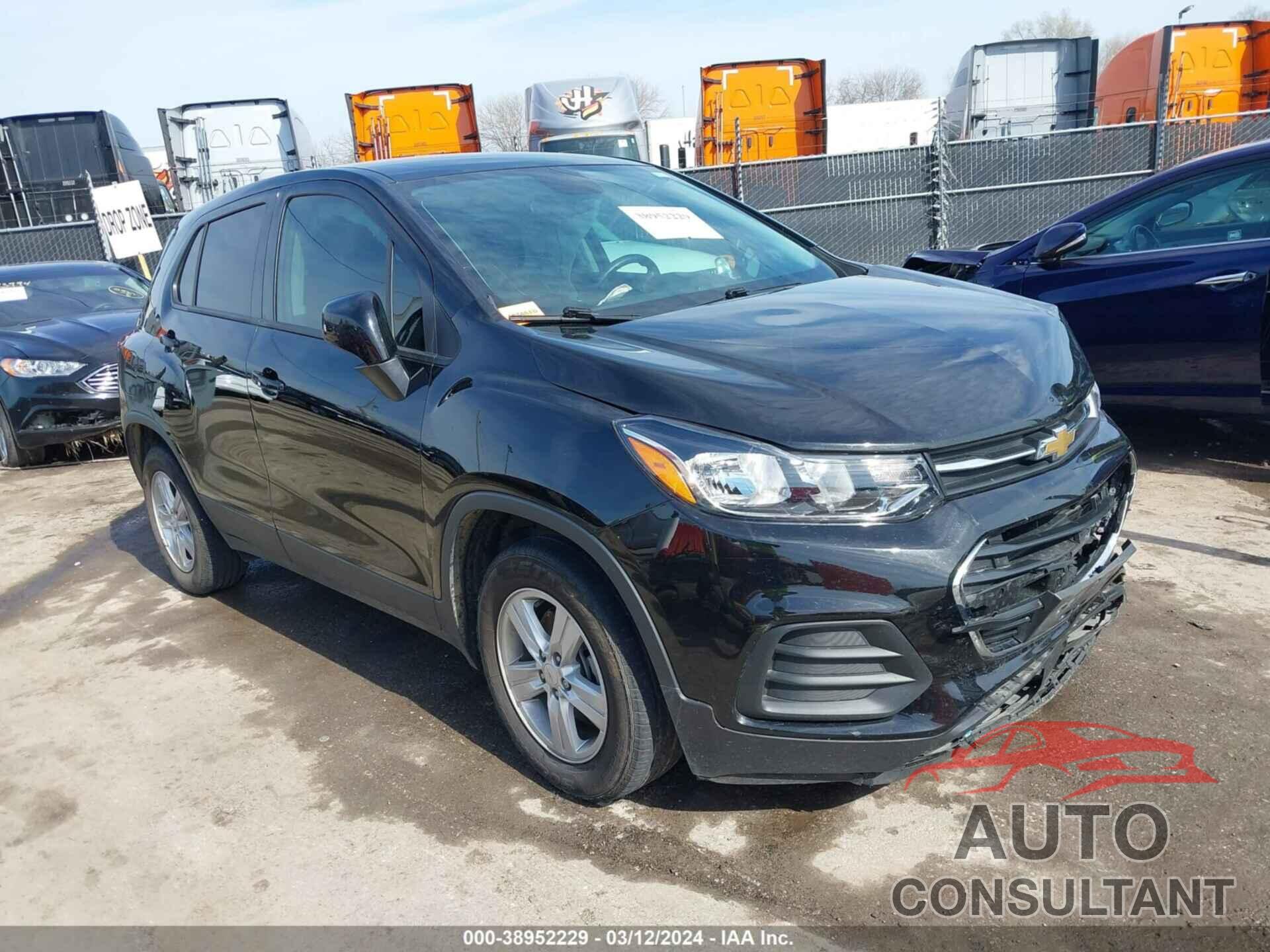 CHEVROLET TRAX 2020 - KL7CJKSB2LB063885